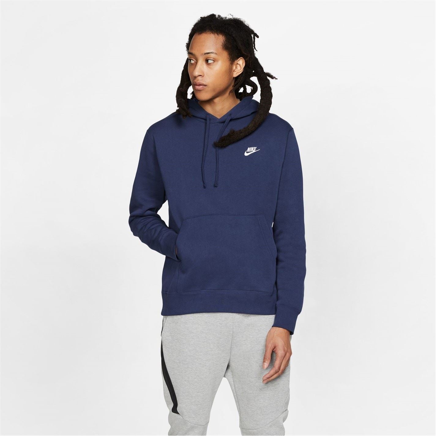 Nike Mens Sportswear Club Fleece Pullover Hoodie