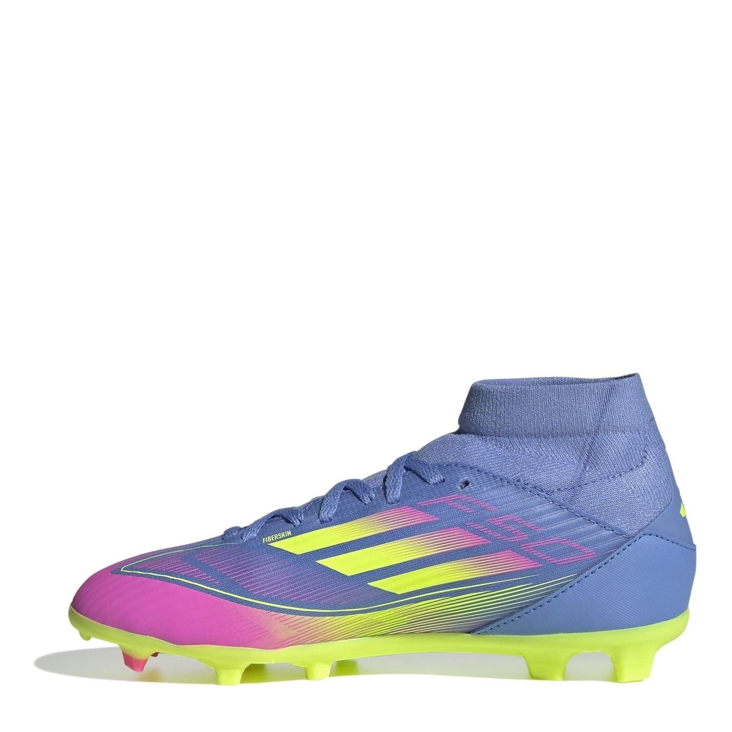 adidas F50 League Mid Childrens Firm Ground Football Boots