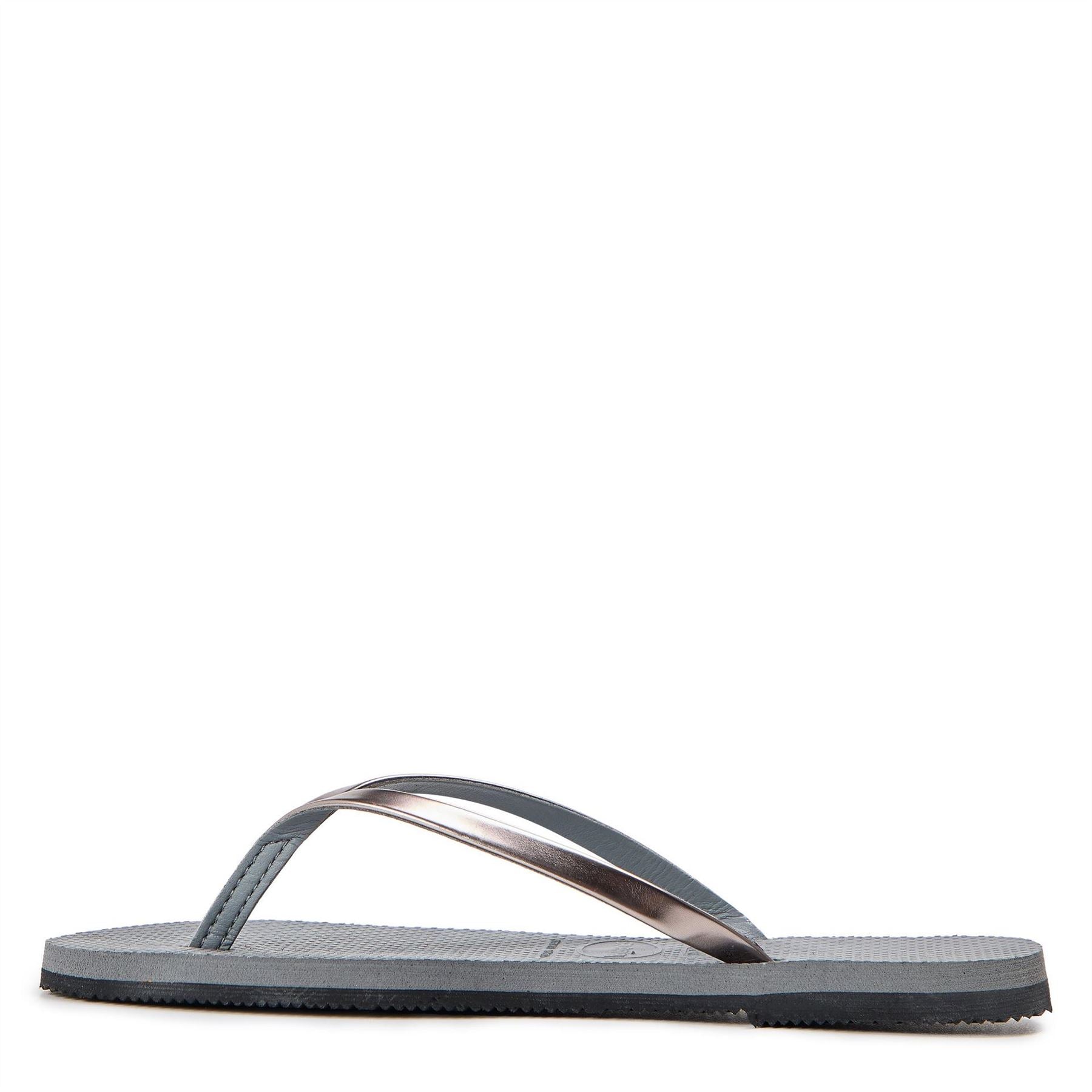 Havaianas Hav. You Metallic Steel Grey Flip Flops