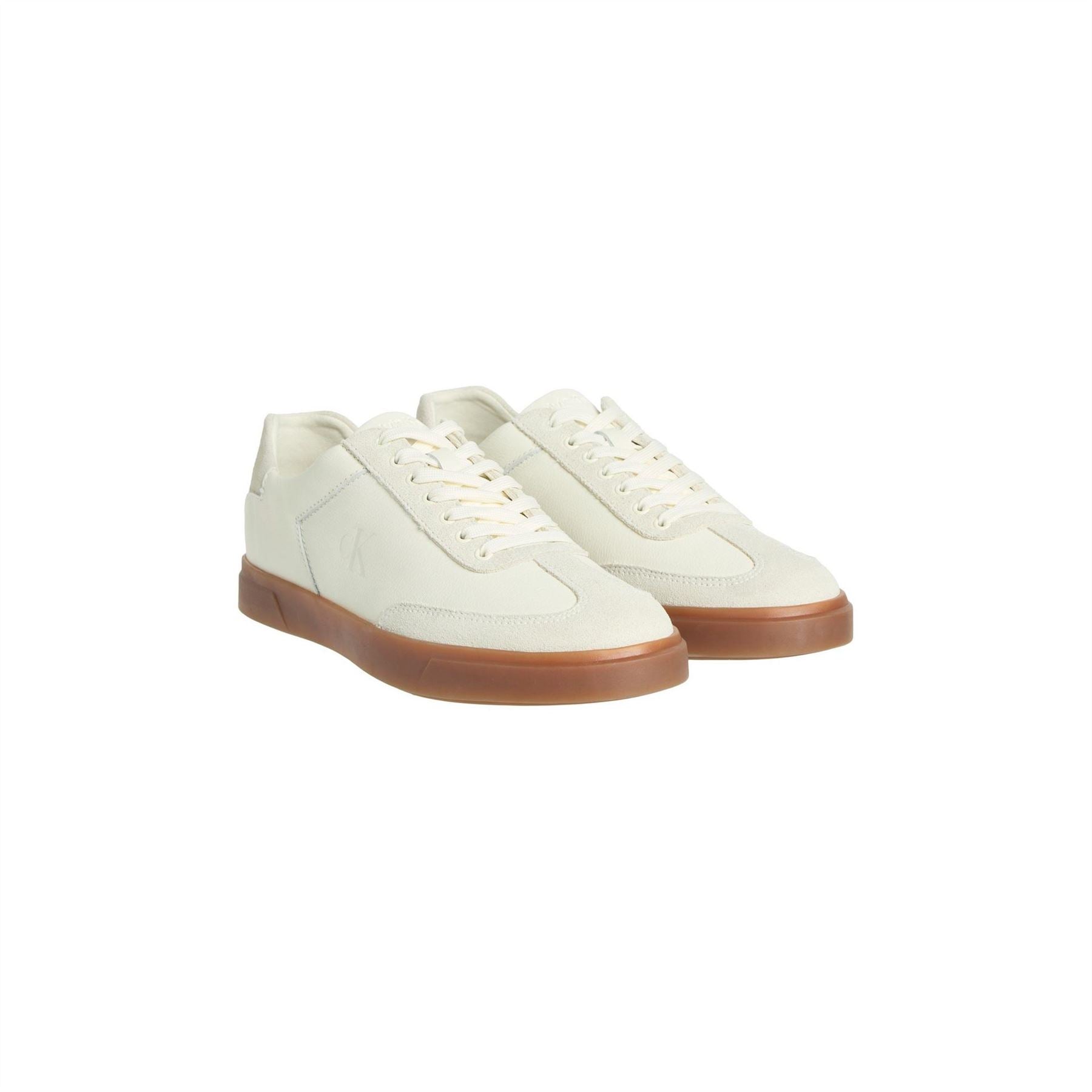 Calvin Klein Jeans Leather Lace-Up Trainers