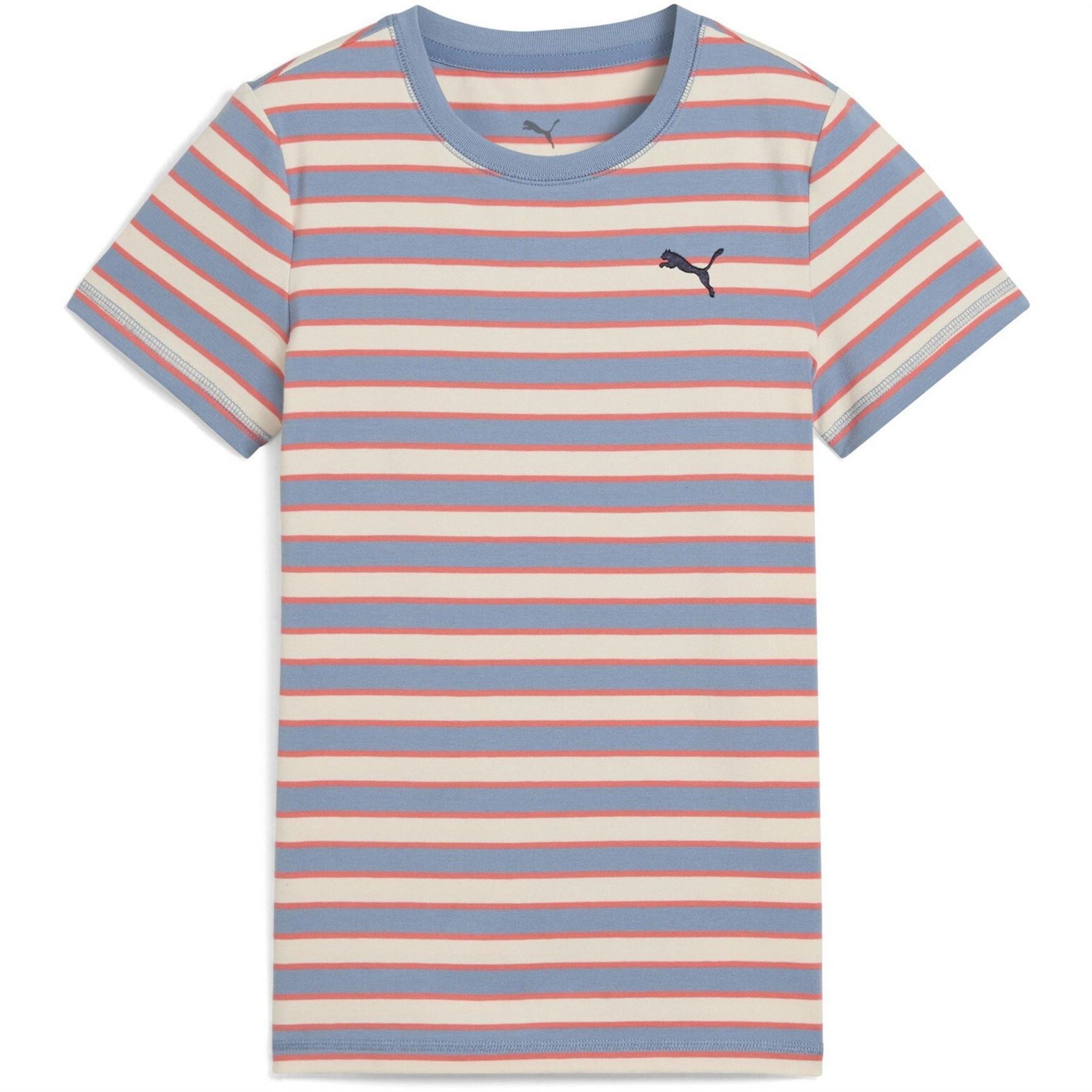 Puma Kids Wardrobe Esso Together Striped Slim Fit T-Shirt