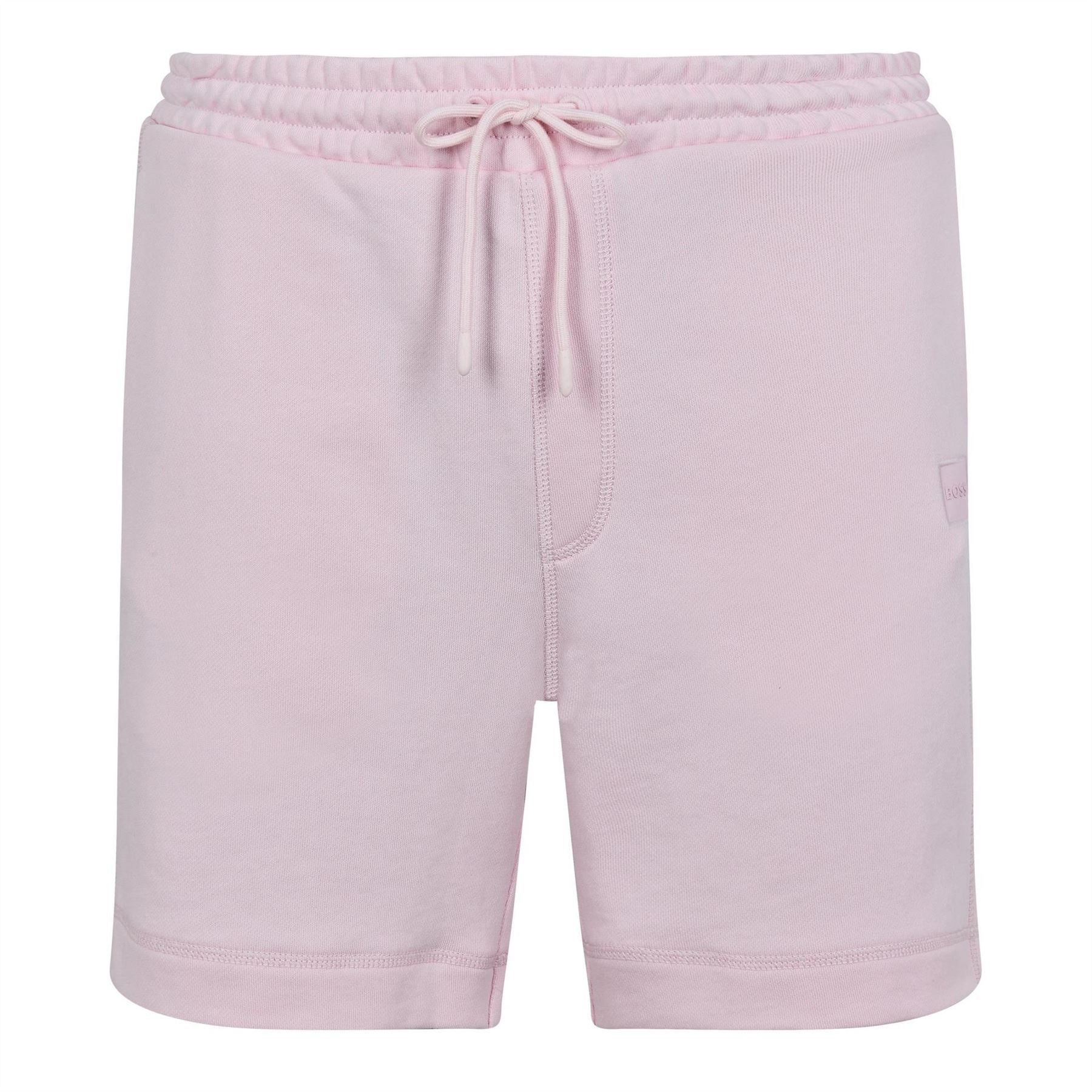 Boss Orange Mid Length Elasticated Drawstring Fleece Shorts