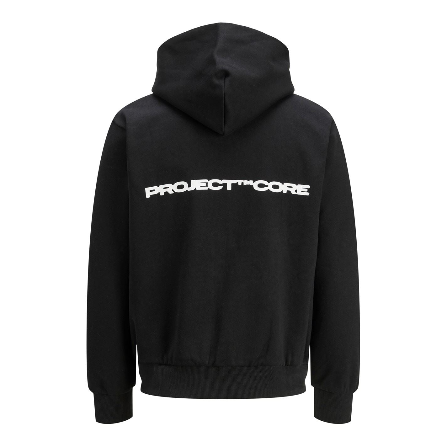 Jack and Jones Regular Fit Printed Logo Hooded Sweatshirt