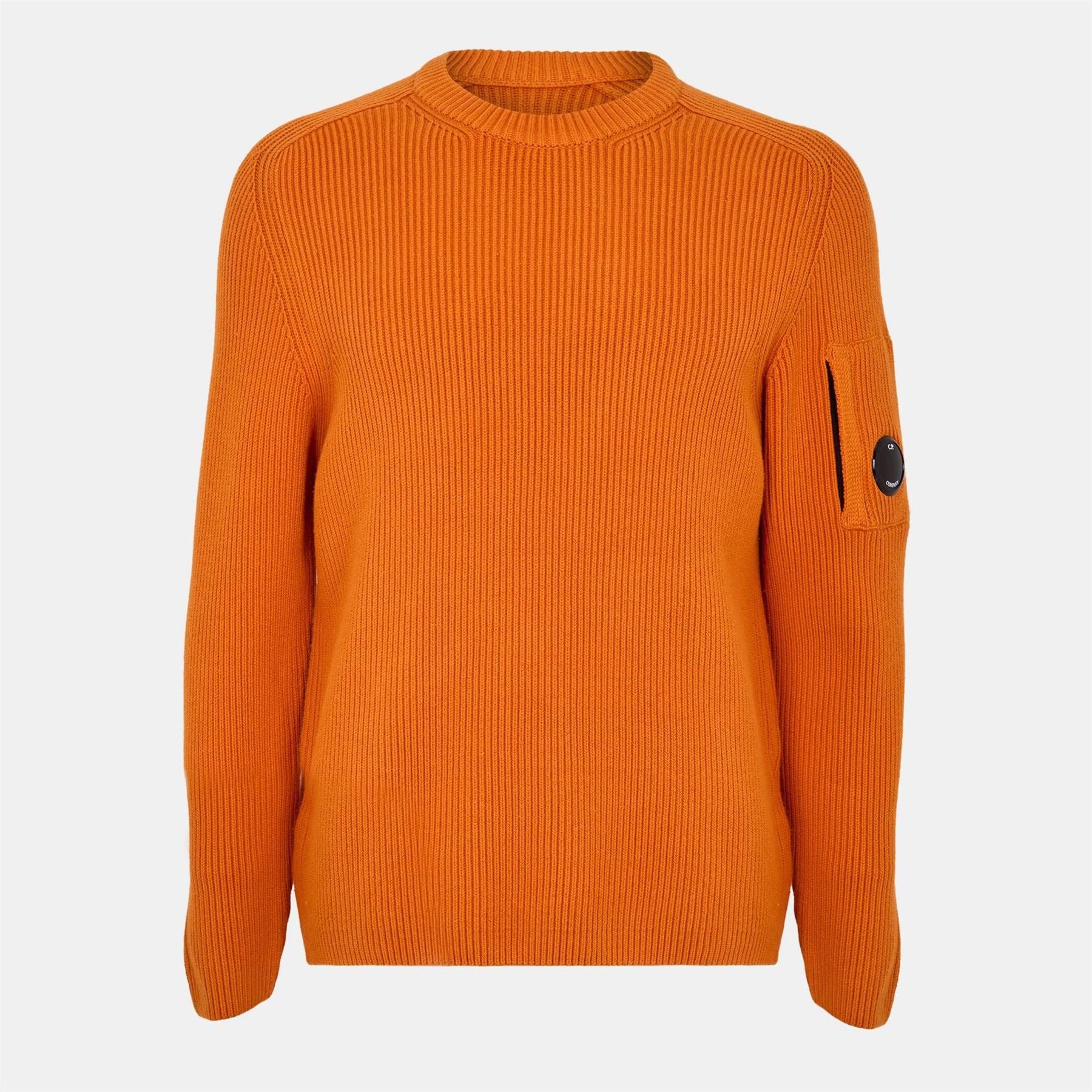 CP Company Ribbed Knitted Crew Neck Jumper
