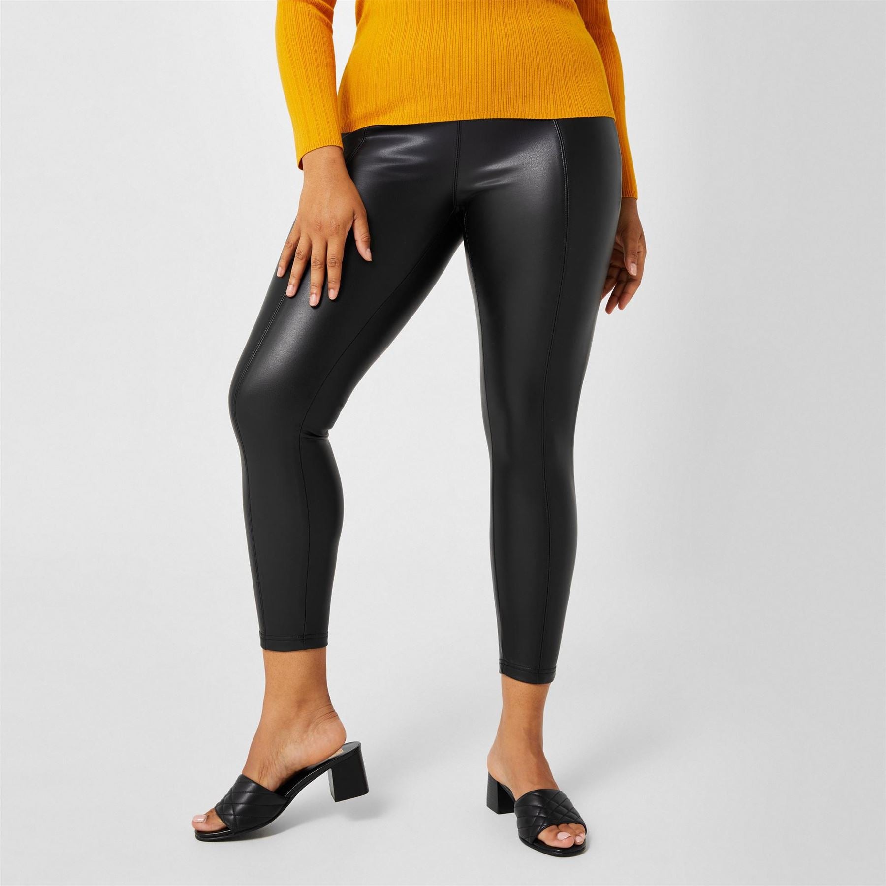 Biba Pu Stretch Legging