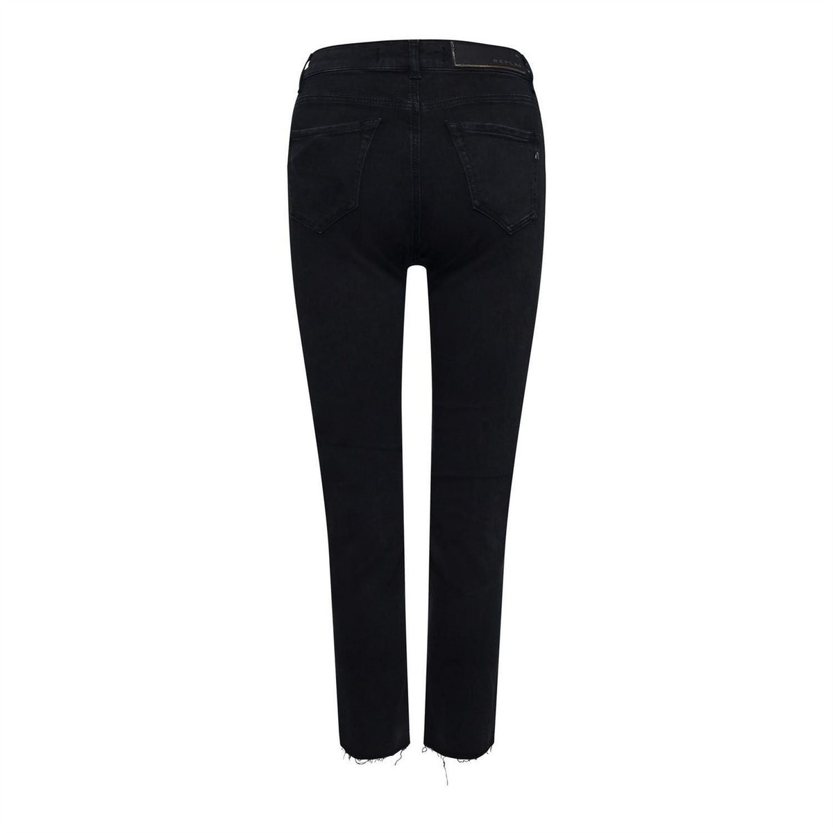 Replay Slim Fit Cigarette Cropped Jeans