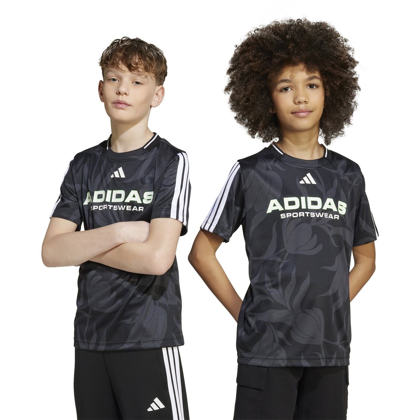 adidas Of Tiro Allover Print T-Shirt Juniors
