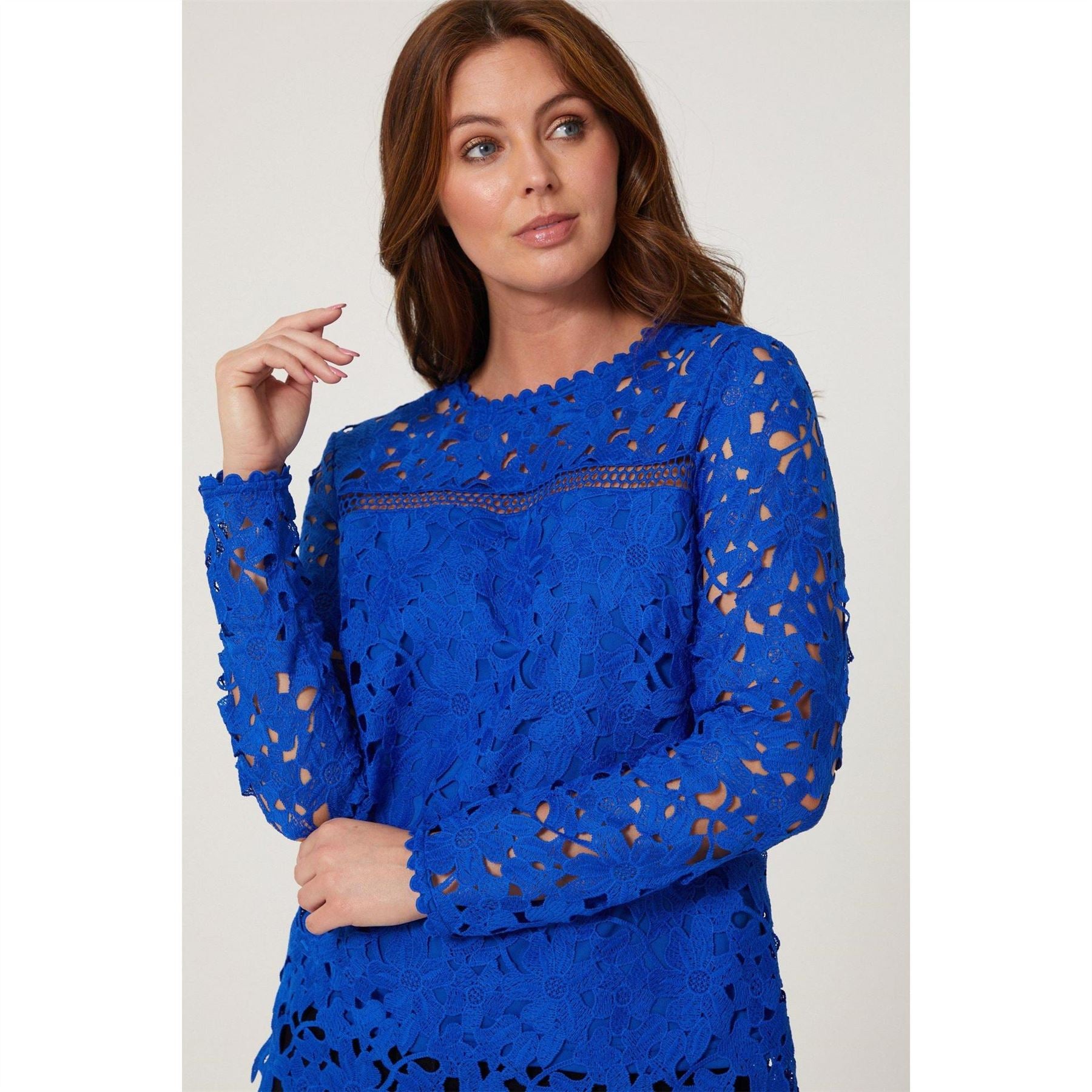 Be You Long Sleeve Lace Top