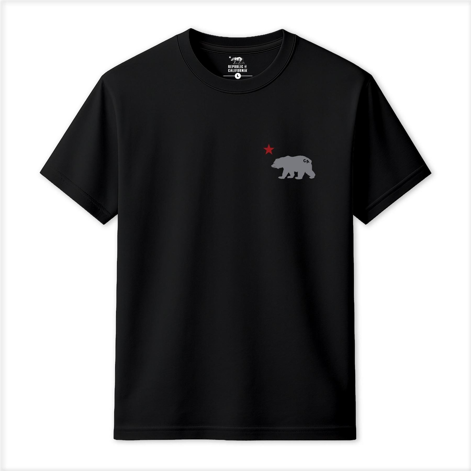 Republic of California Cali Large Genie Graphic Crew Neck Short Sleeve T-Shirt