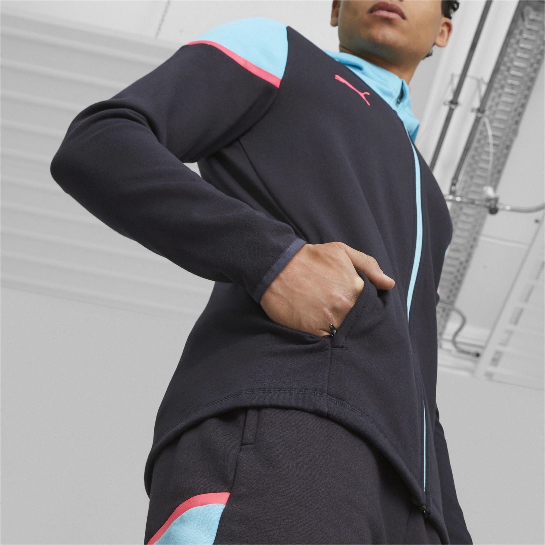 Puma Mens Casuals Hooded Jacket Hoody