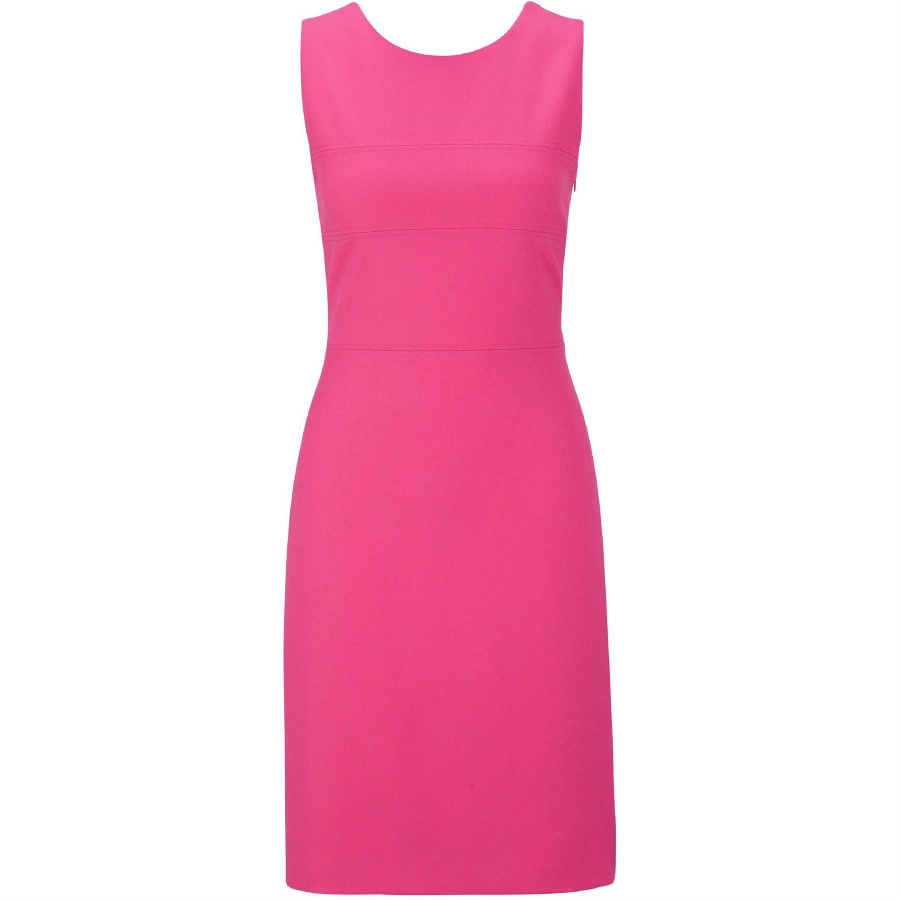 Boss Deca Scoop Neck Sleeveless Mini Dress