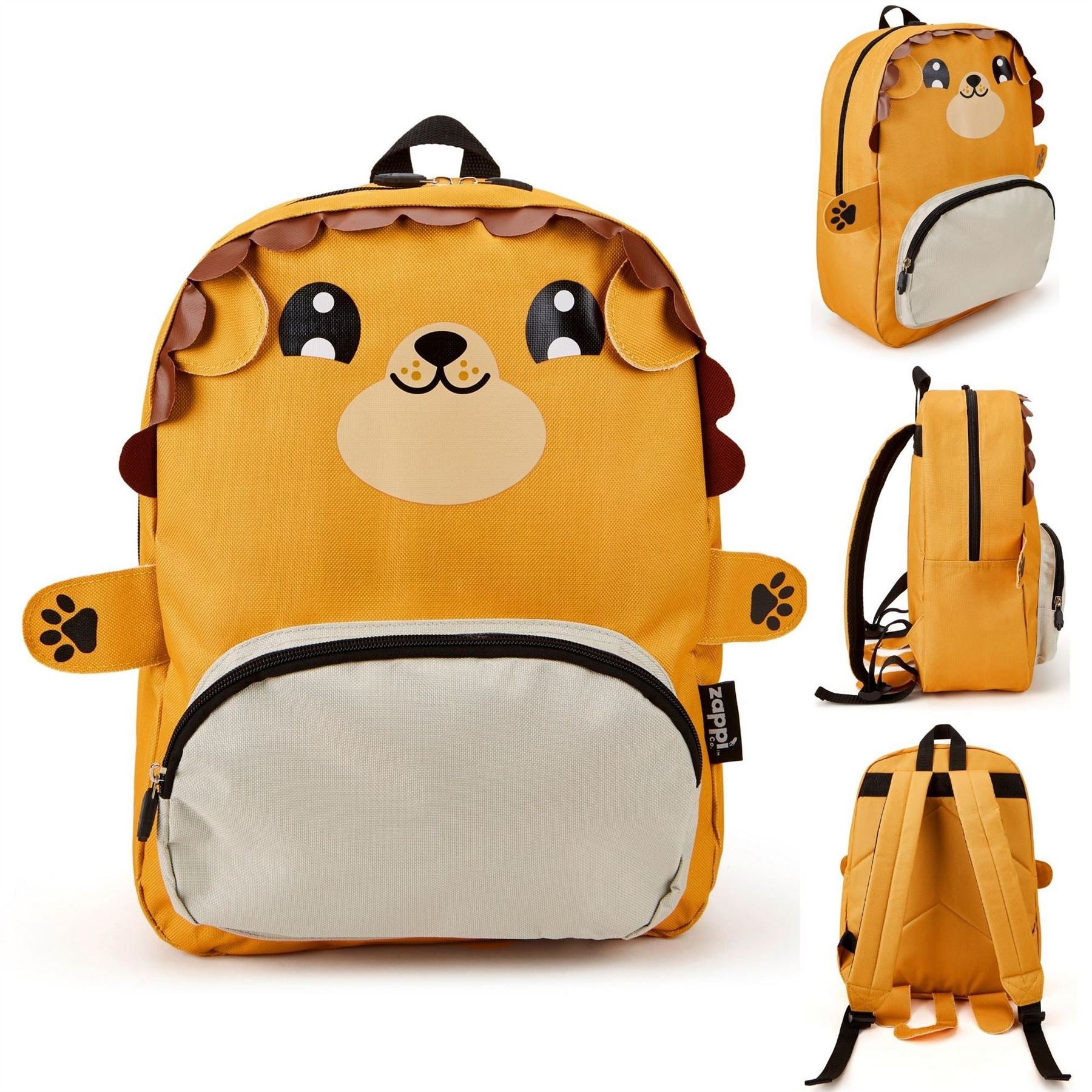Zappi Co Animal Lion Backpack
