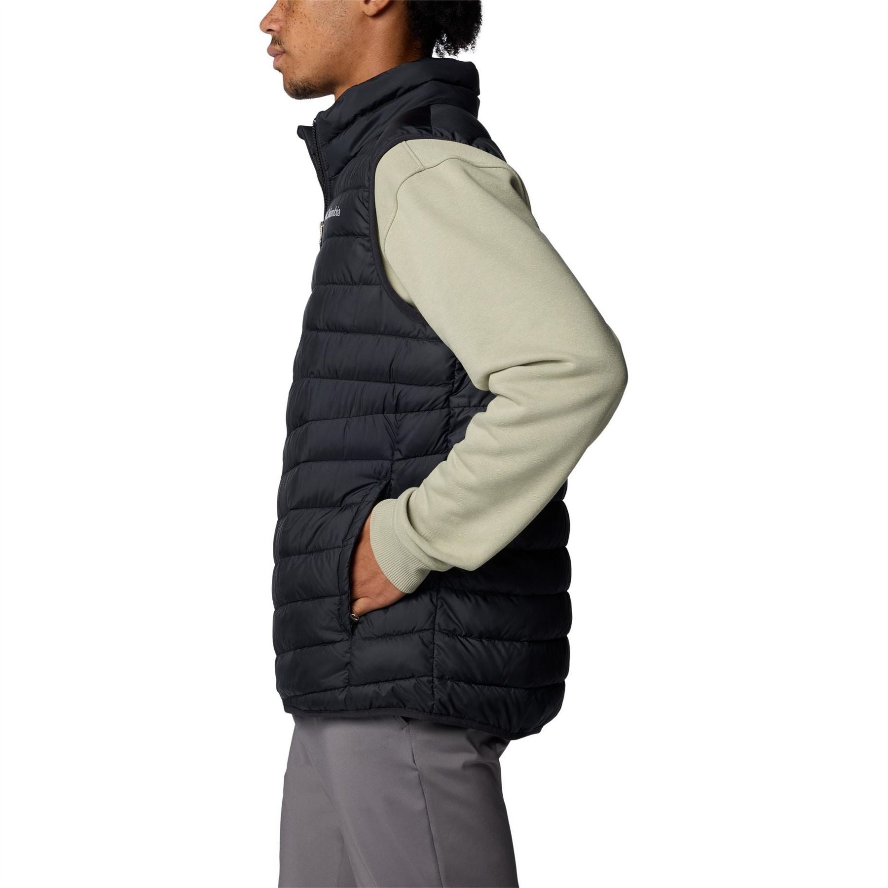 Columbia Mens Foster Solid Patterned Gilet