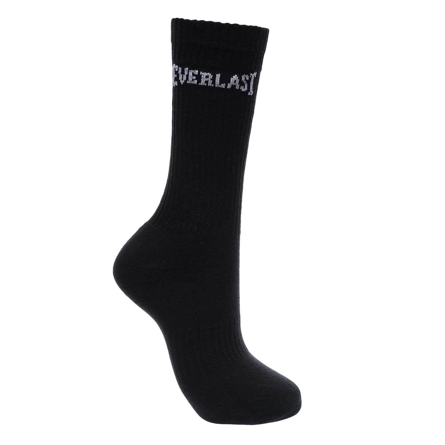 Everlast Mens 3 Pack Crew Socks