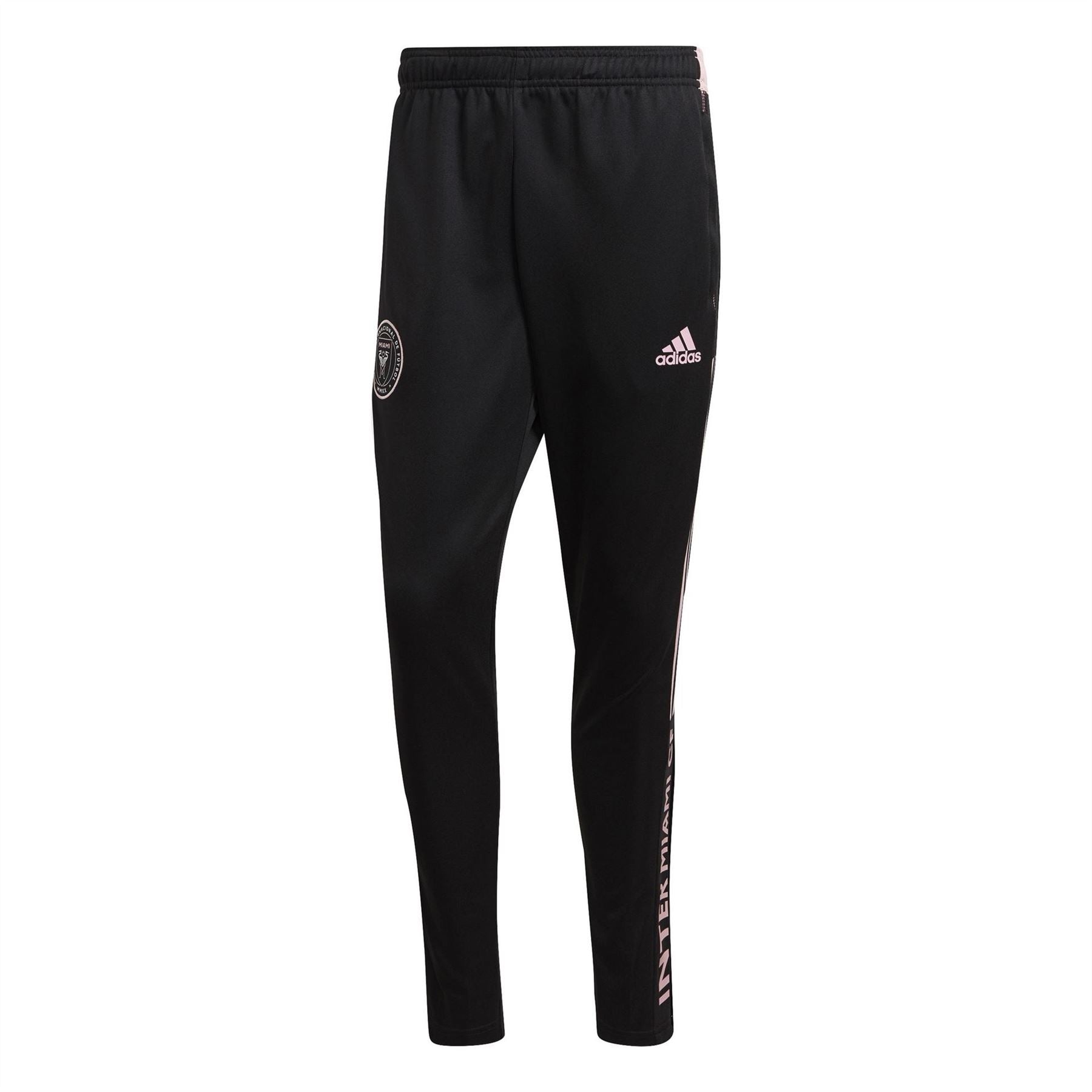 adidas Inter Miami CF Solid Patterned Tapered Track Pants
