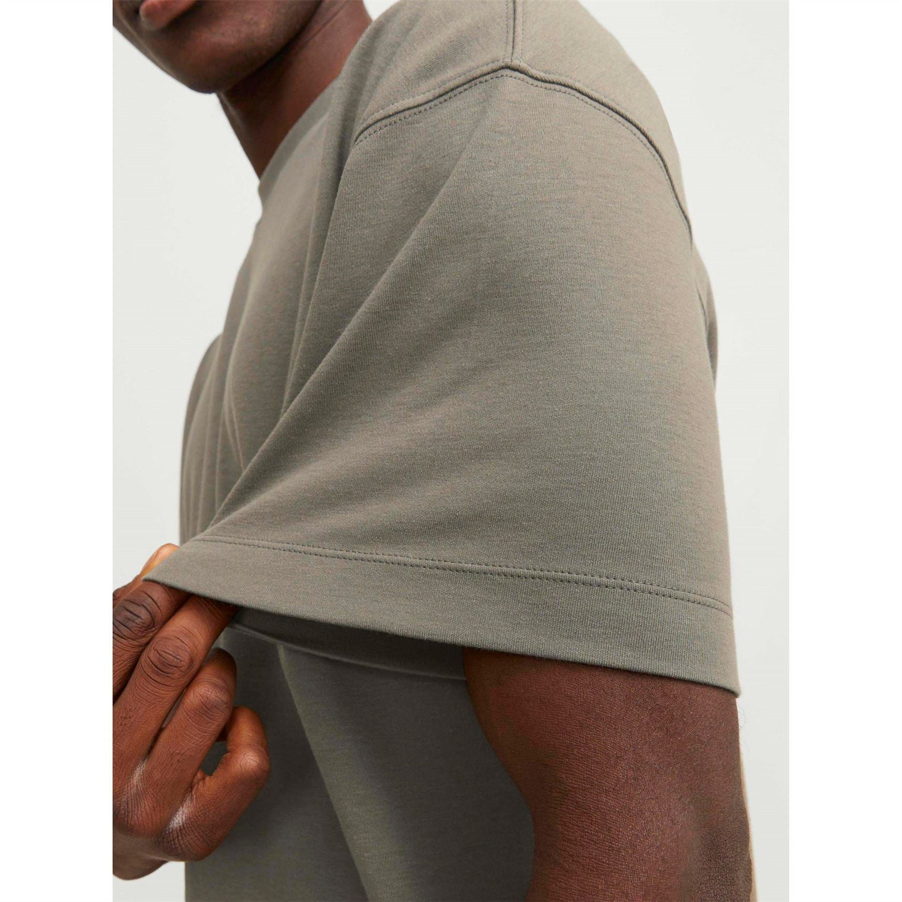 Jack and Jones Mens 220 Gsm Short Sleeve T-Shirt