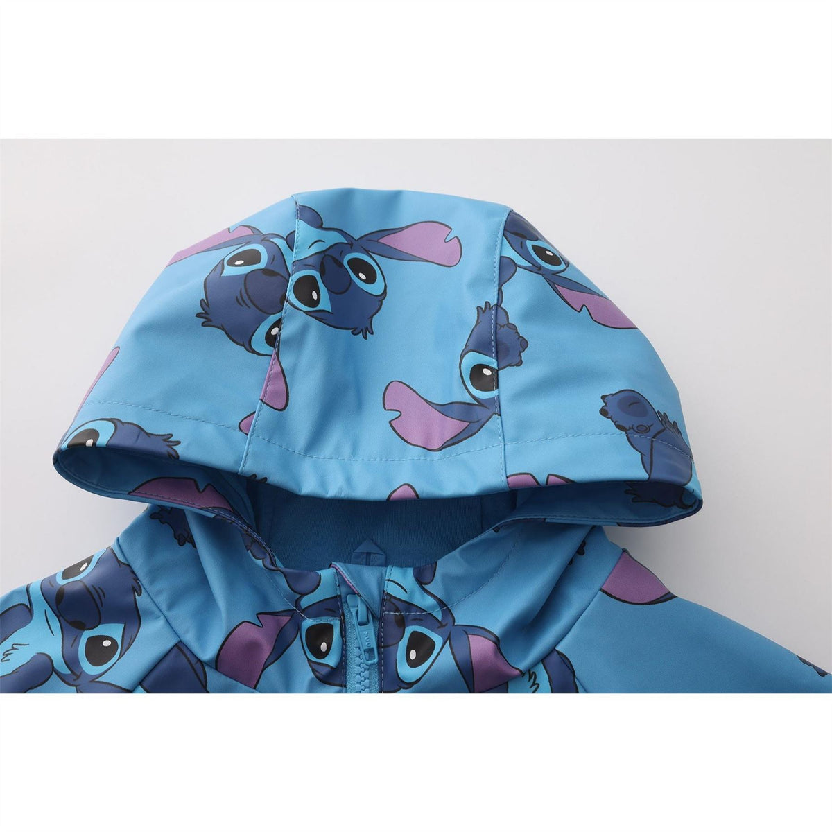 Character  Disney Print Waterproof Long Sleeve Hooded Rain Anorak