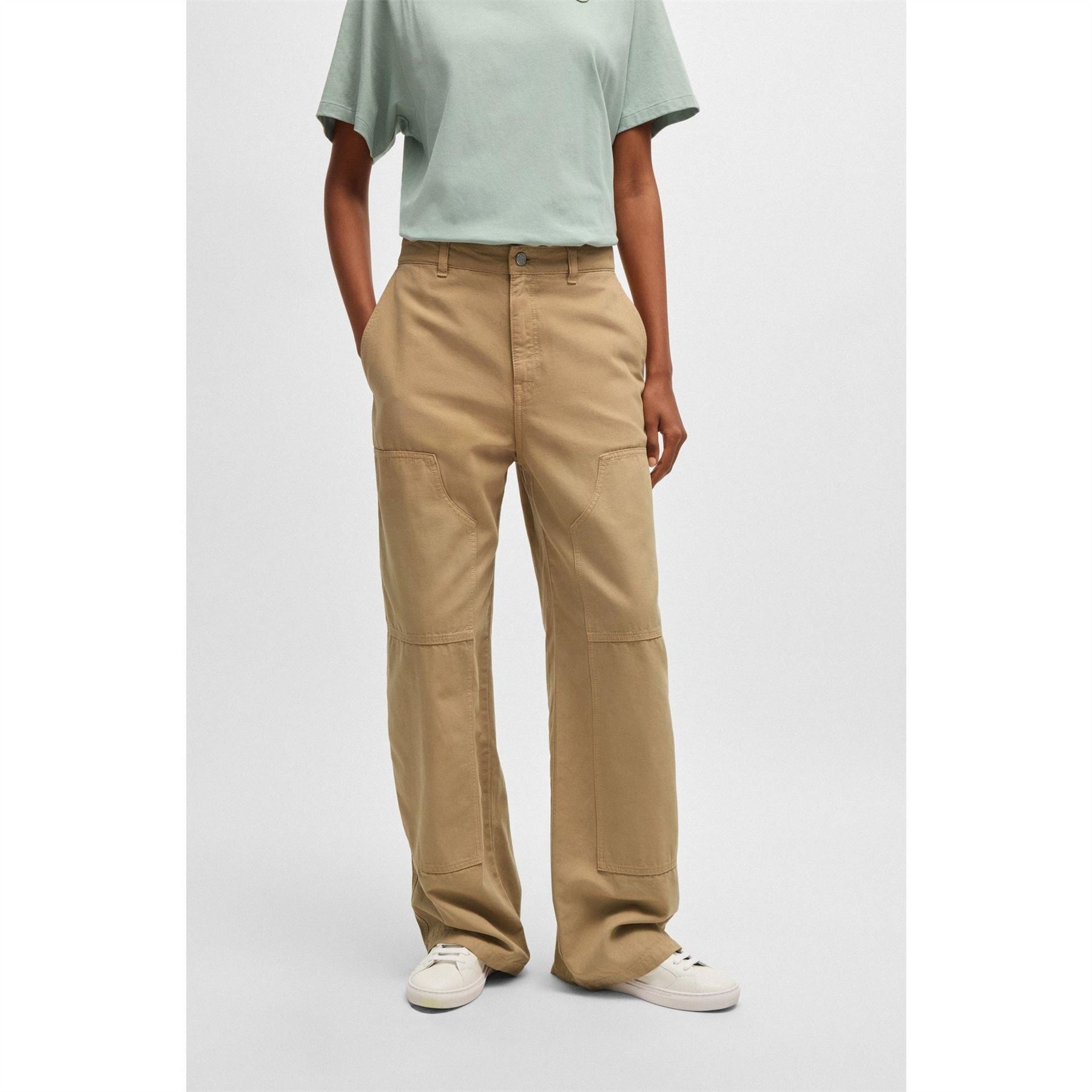Hugo Hacarpe Straight Leg Cargo Trousers