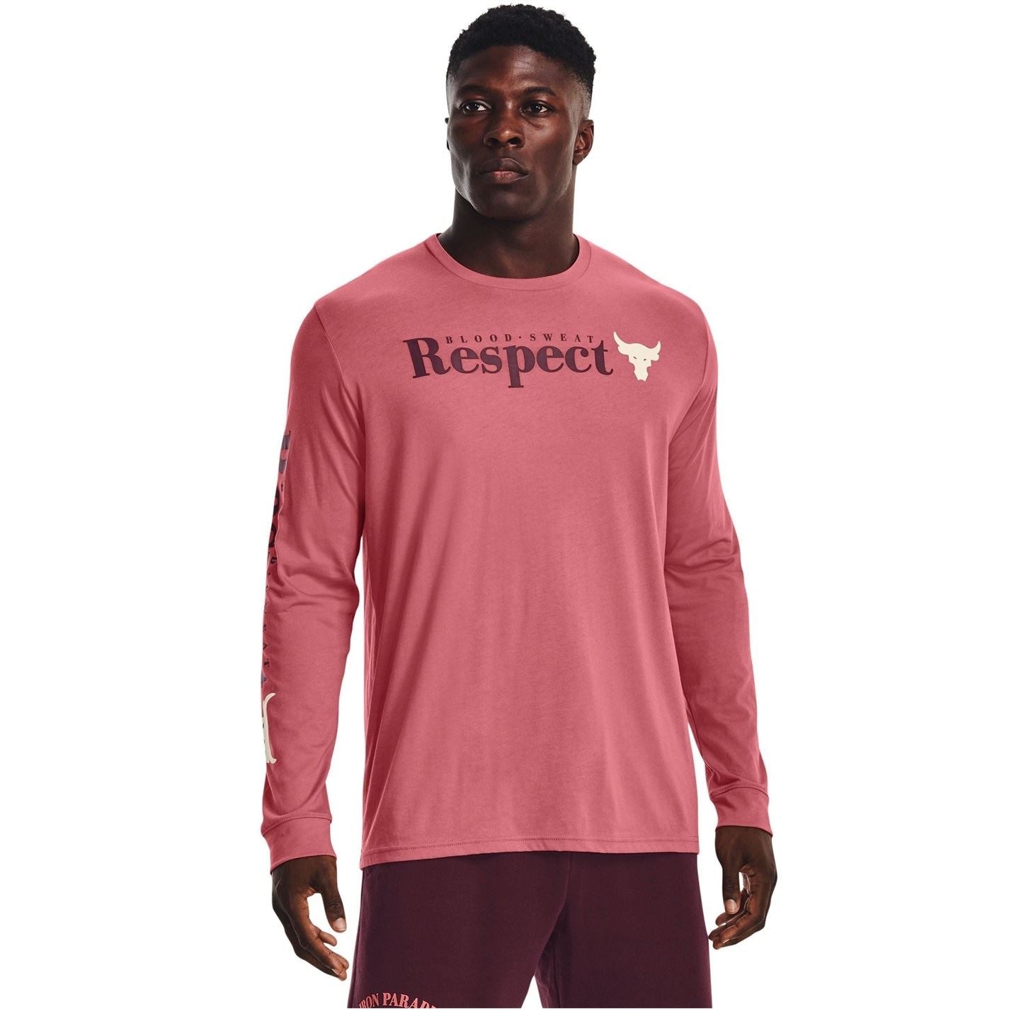 Under Armour Rock Large Genie Text Graphic Long Sleeve Top