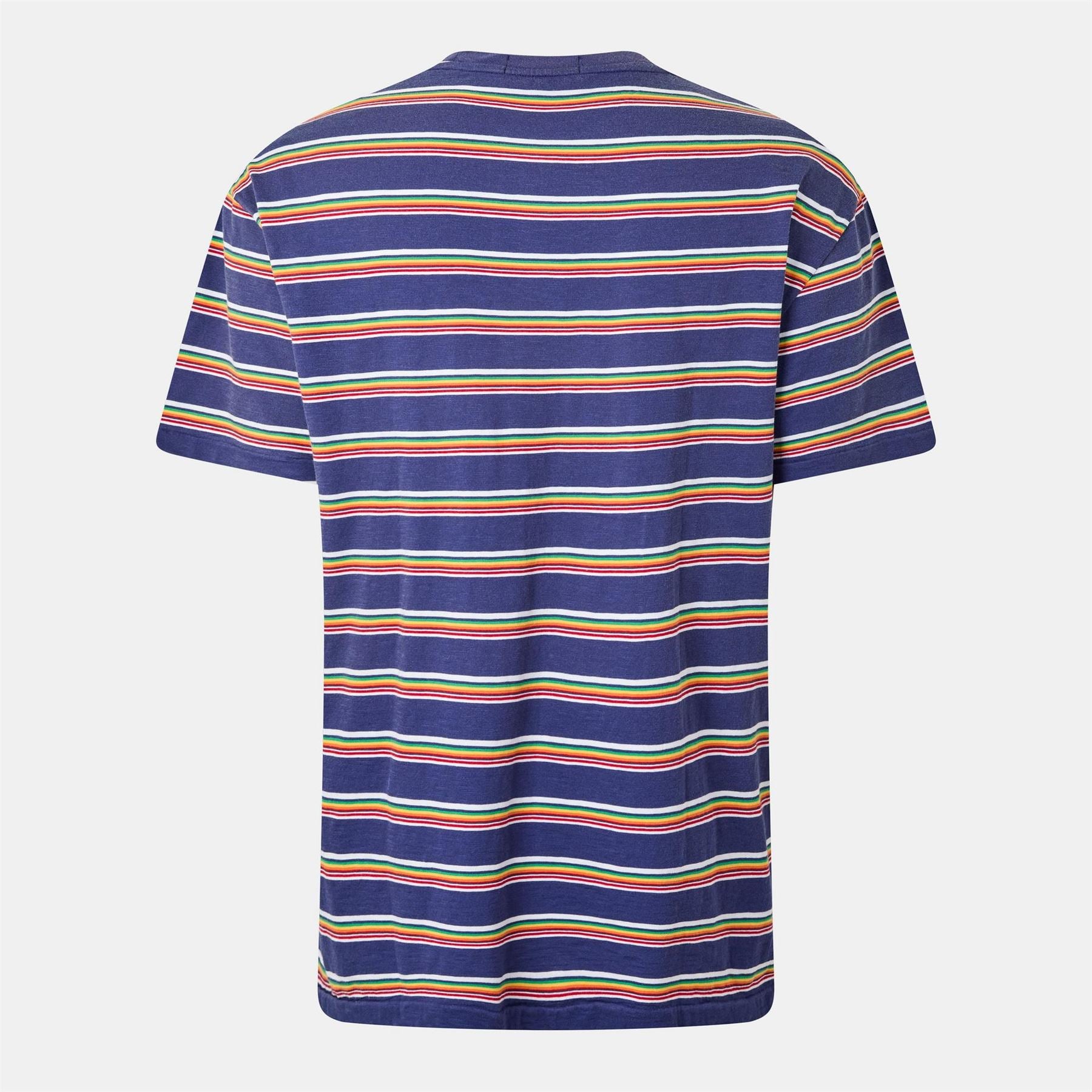 Polo Ralph Lauren Regular Fit Multi Stripe Crew Neck T-Shirt