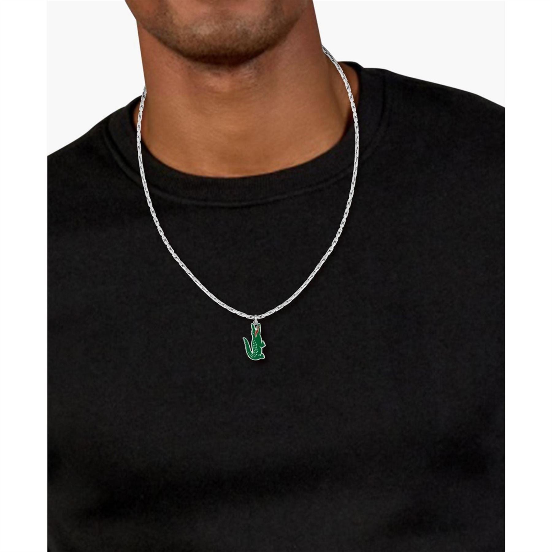Lacoste  Mens Arthor Stainless Steel Necklace