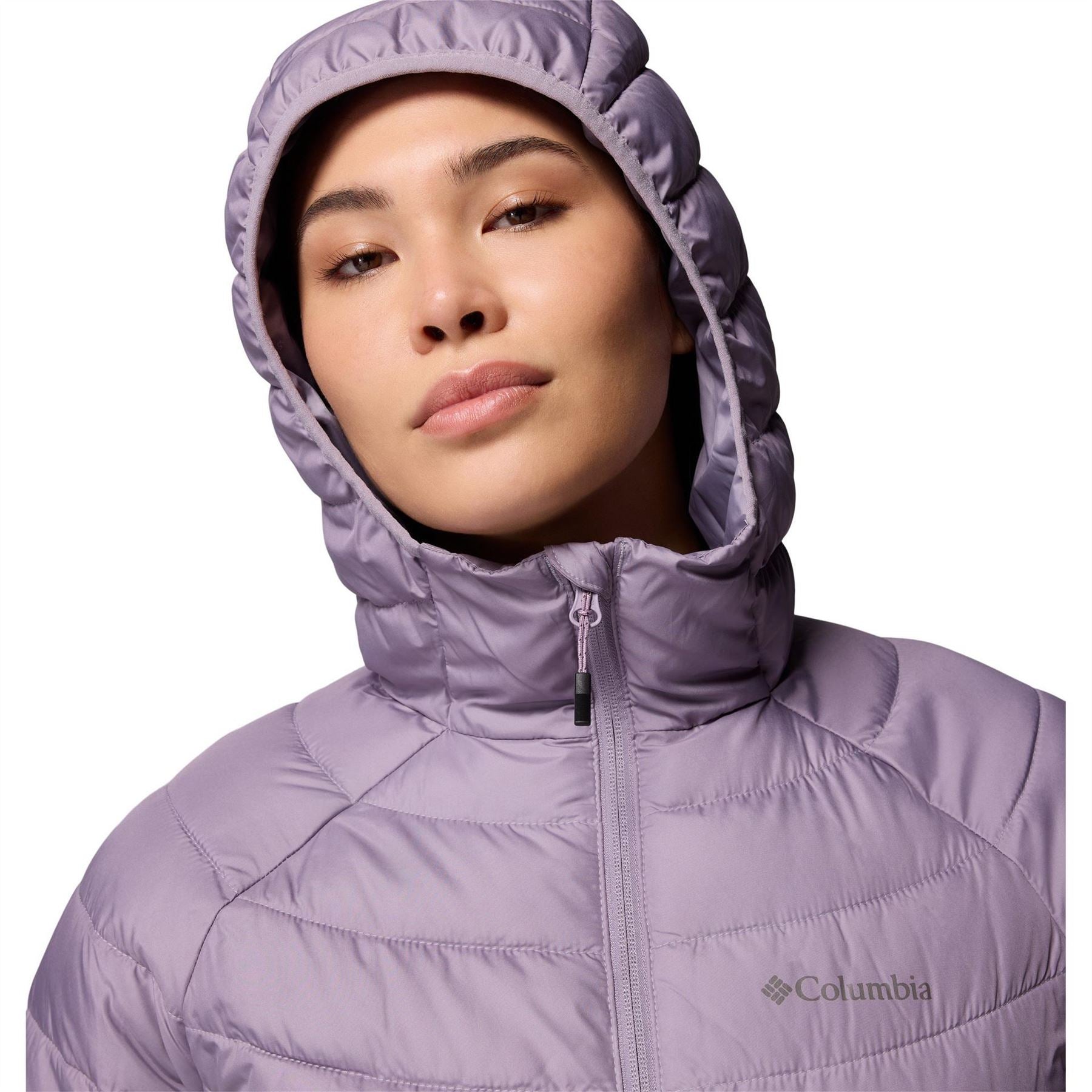 Columbia Powder Lite II Water and Wind Resistant Long Sleeve Insulated Puffer Jacket