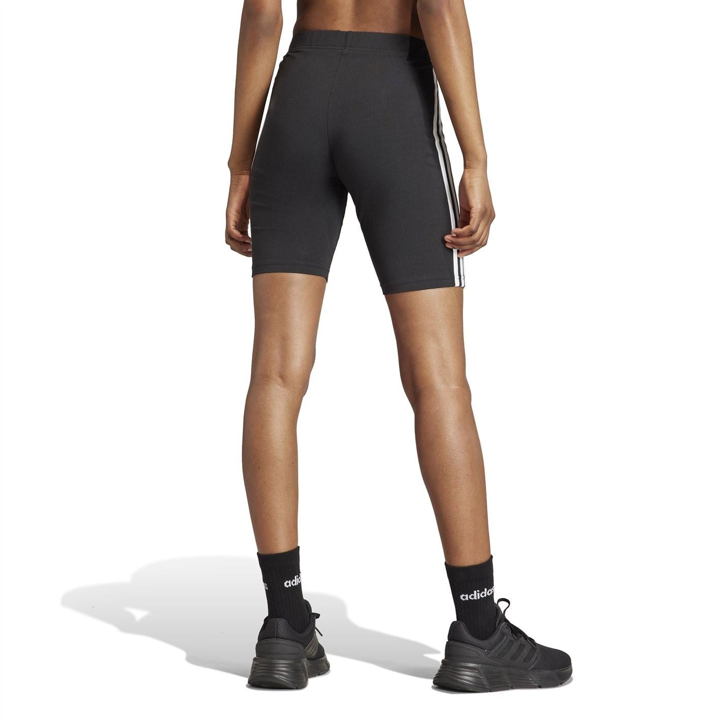 adidas Womens Essential 3 Stripe Shorts