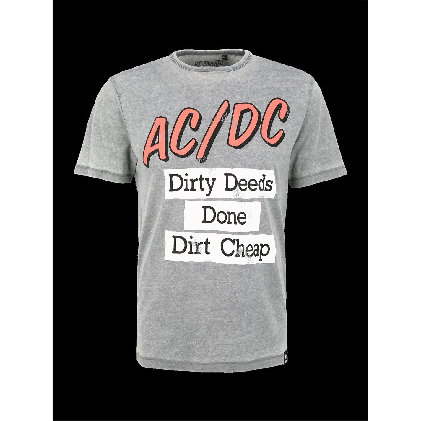 ACDC Adults AC DC Rock Regular Fit T Shirt