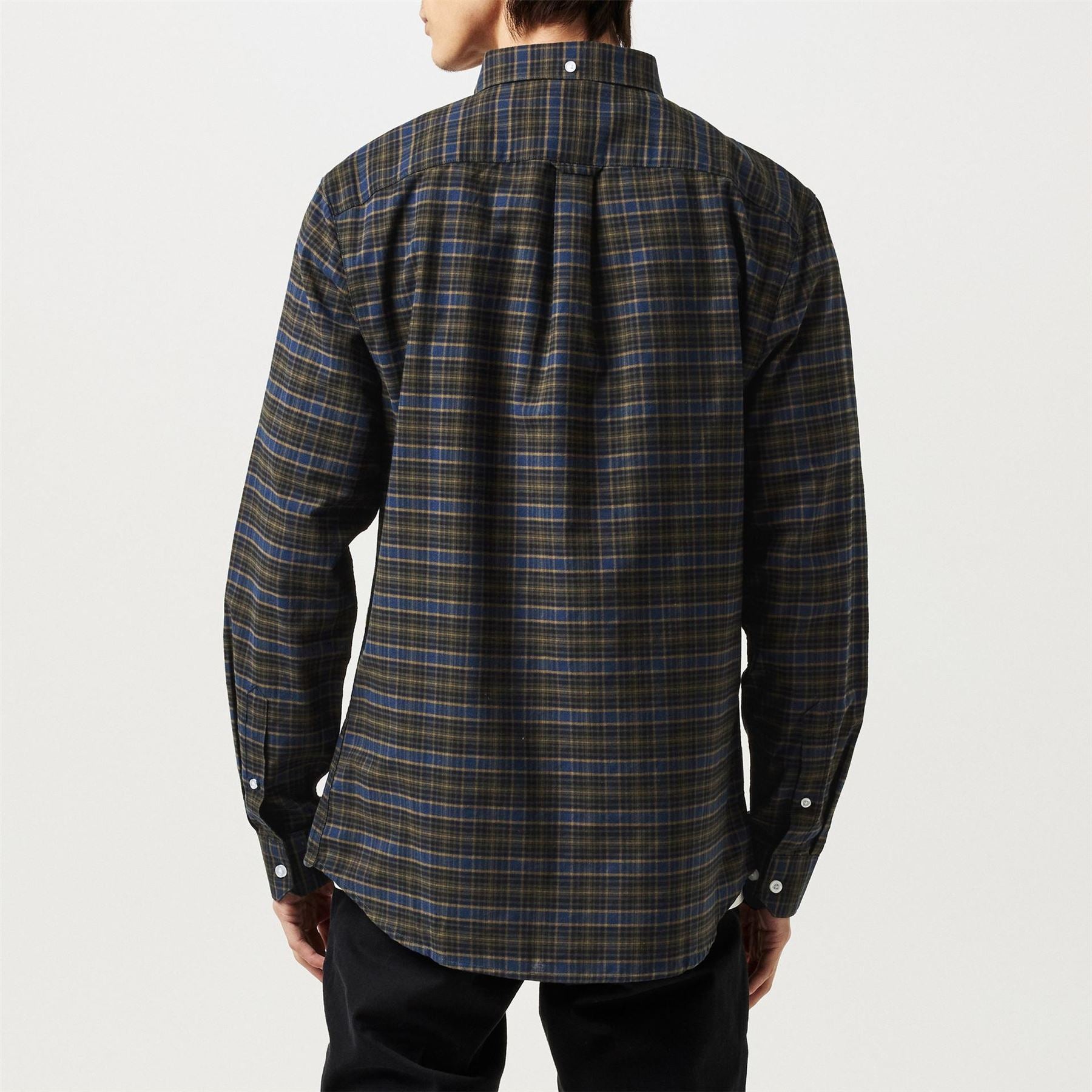 Farah Ribbed Regular Fit Long Sleeve Shirt