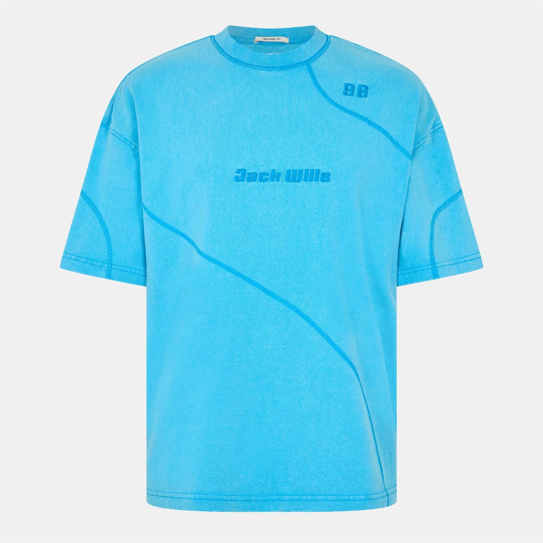 Jack Wills Sunbleach Cut  And  Sew T-Shirt