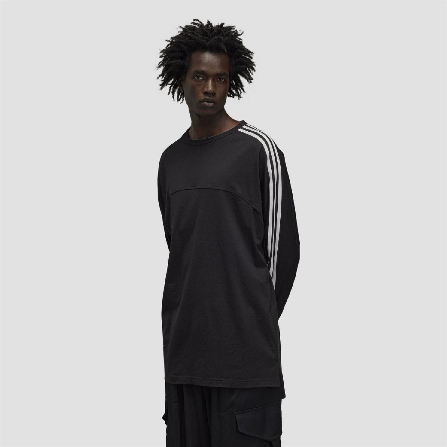 Y3 Stripes Long Sleeve T-Shirt