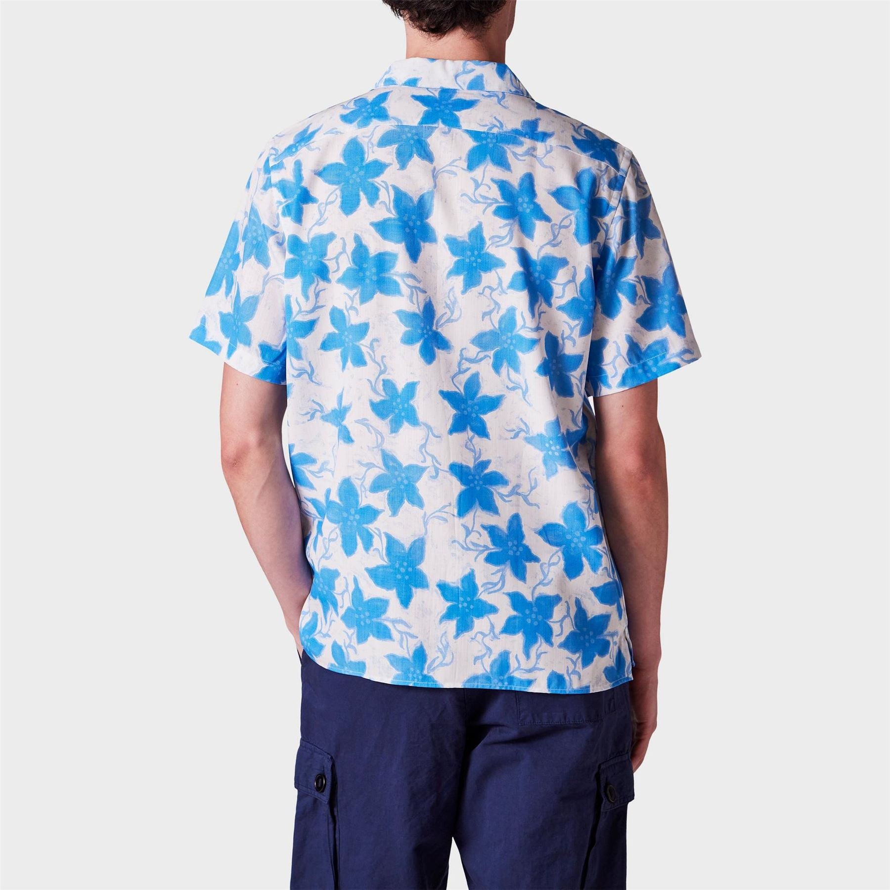 PS Paul Smith Floral Short Sleeve Tailored Fit Shirt