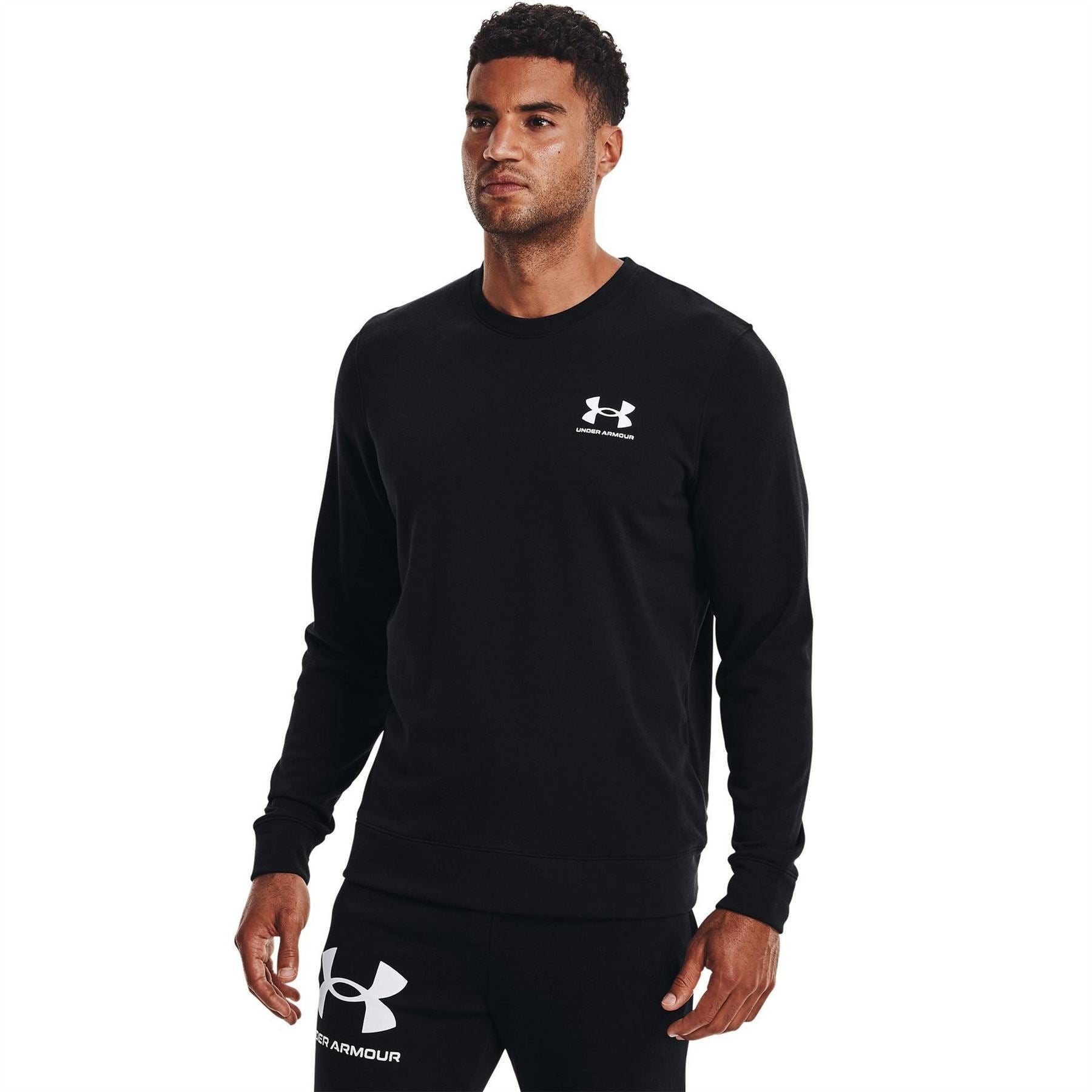 Under Armour Mens Armour Rival Terry Crew Sweater