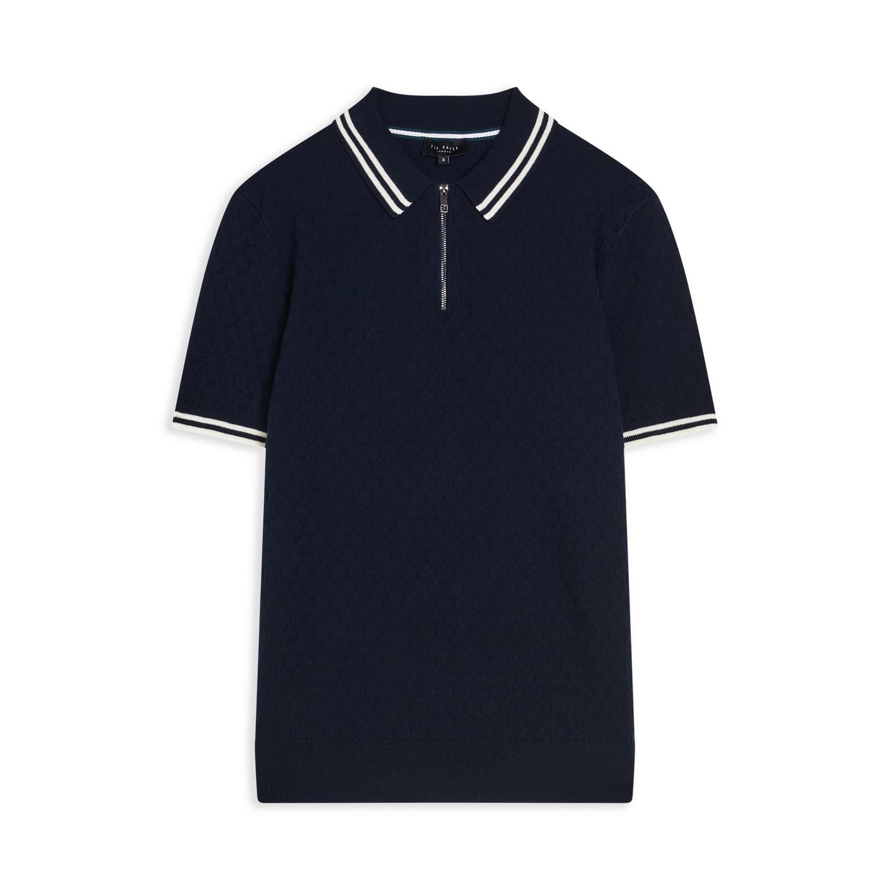 Ted Baker Mahani Zip Regular Fit Polo Shirt
