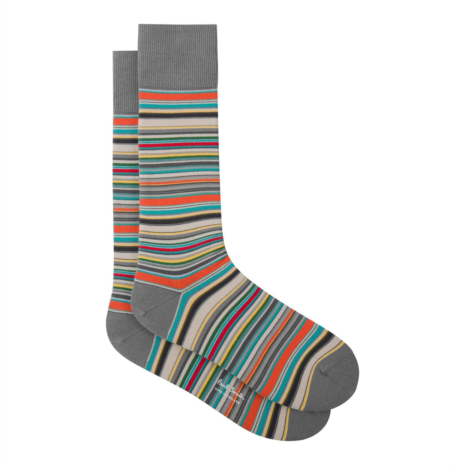 Paul Smith Mens Smith Multi Stripe Socks