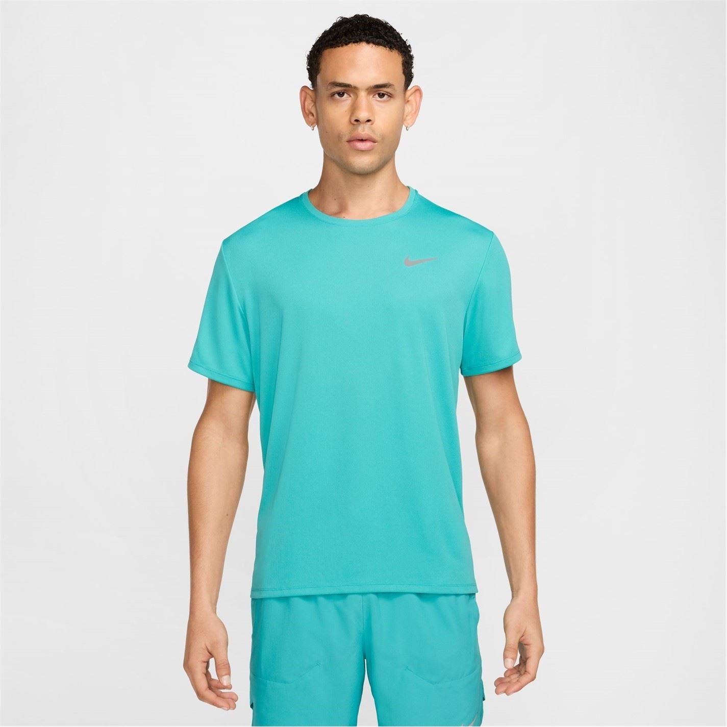 Nike Mens Drifit Miler Running Top