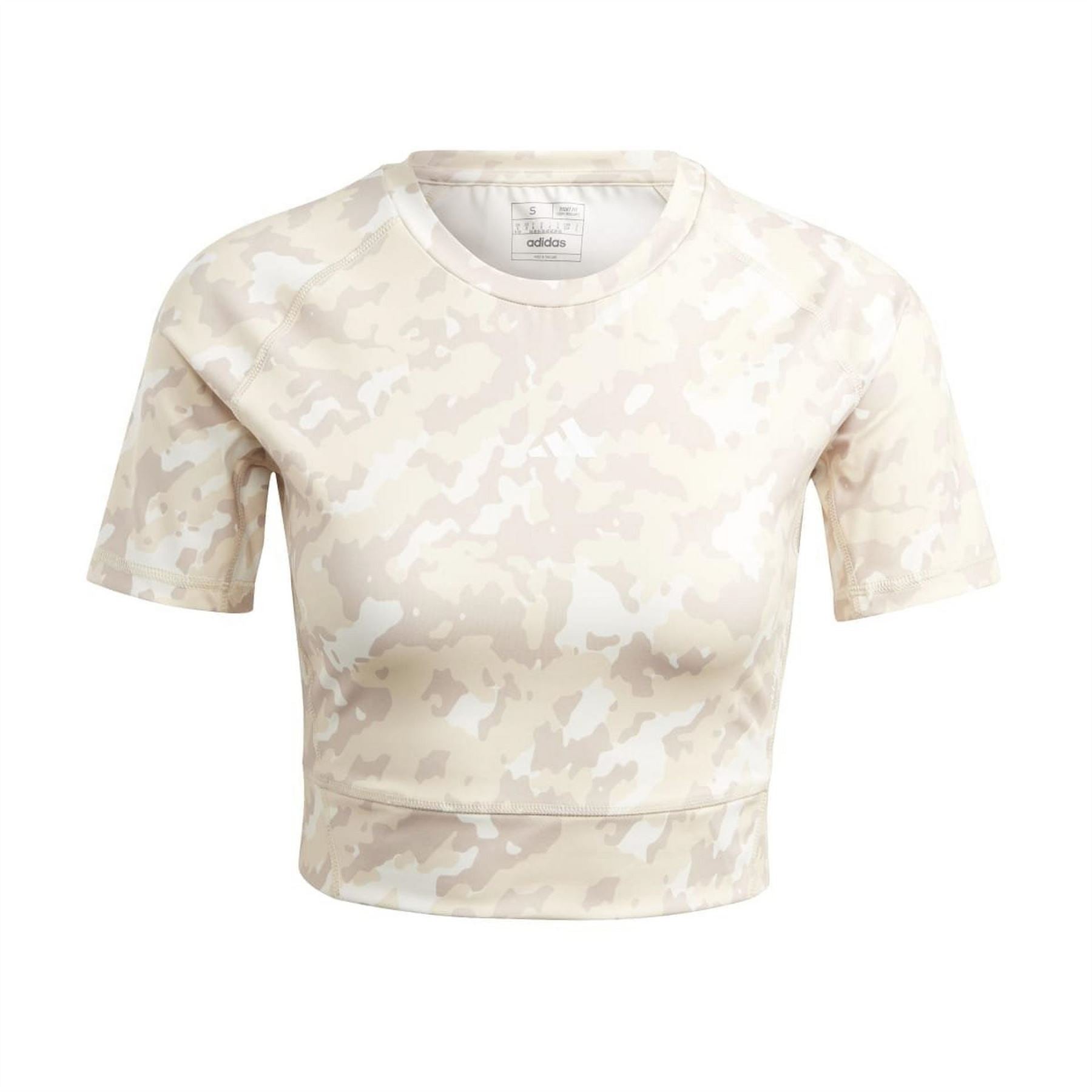adidas Camo Print Training T-Shirt