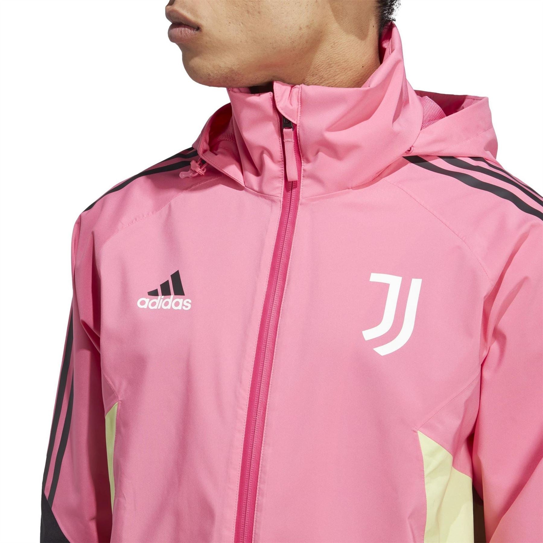 adidas Mens Juventus Condivo 22 Rain Jacket