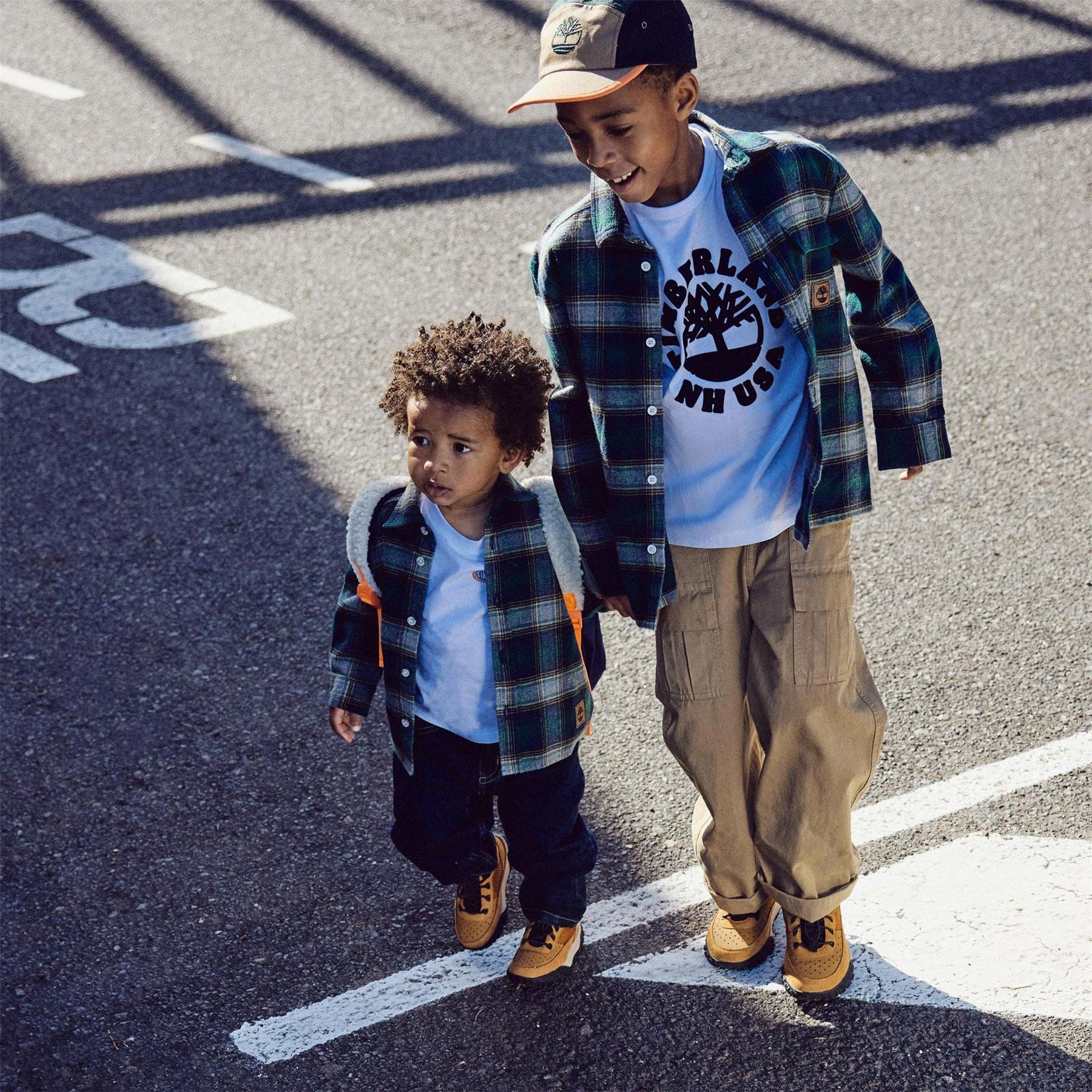 Timberland Timberland Logo Crew Neck Short Sleeve Jersey T-Shirt