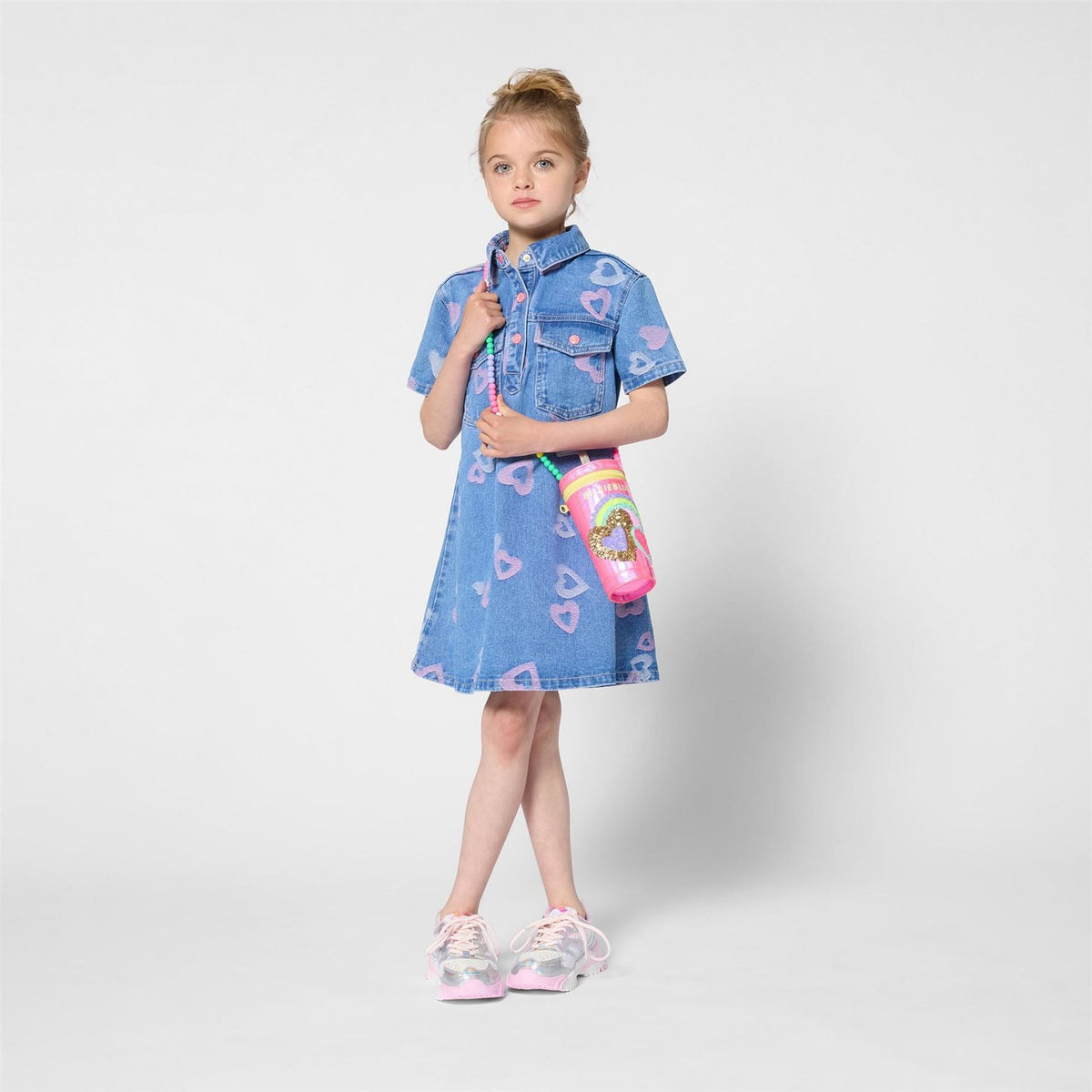 Billieblush Denim Dress Jn62