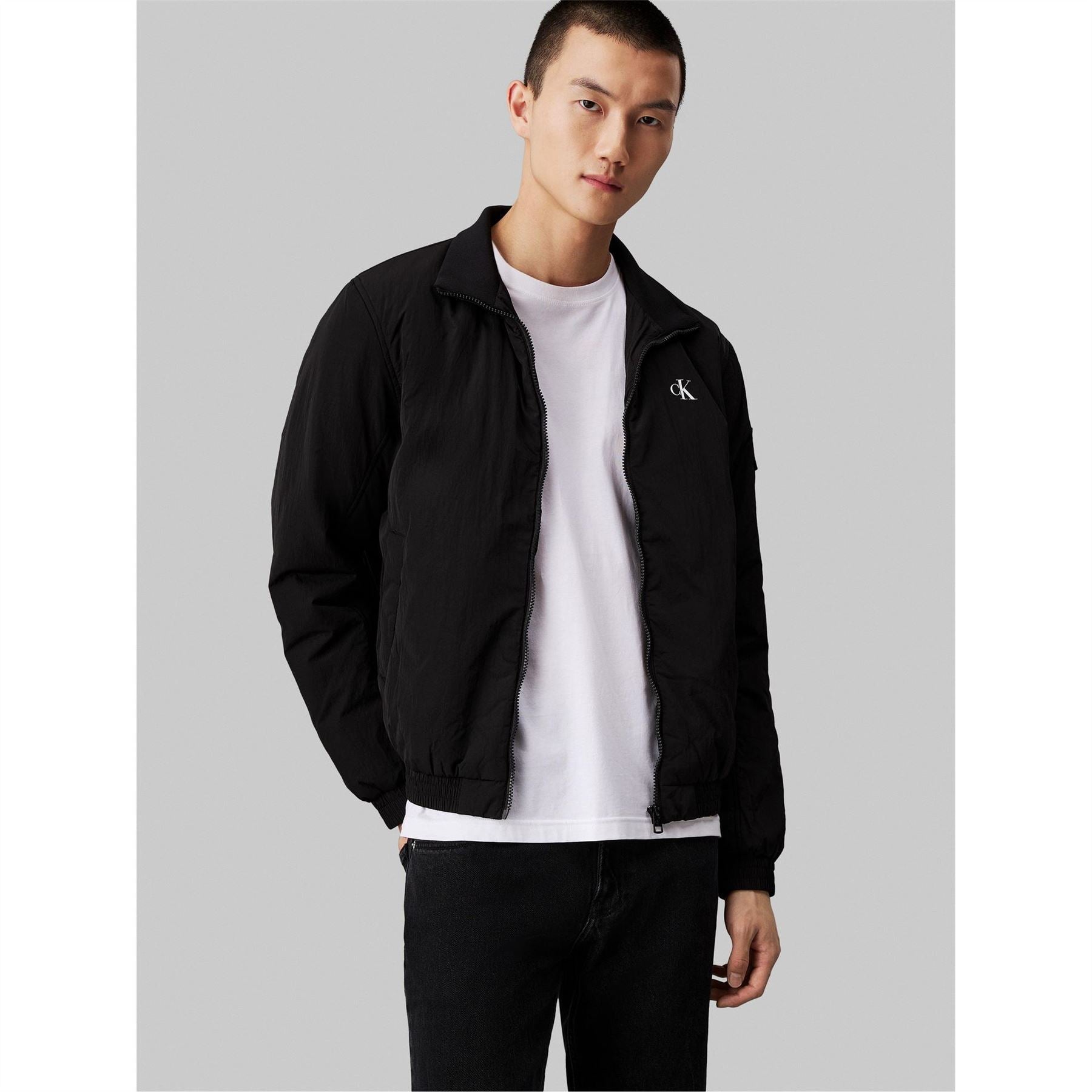 Calvin Klein Jeans Padded Recycled Harrington Jacket