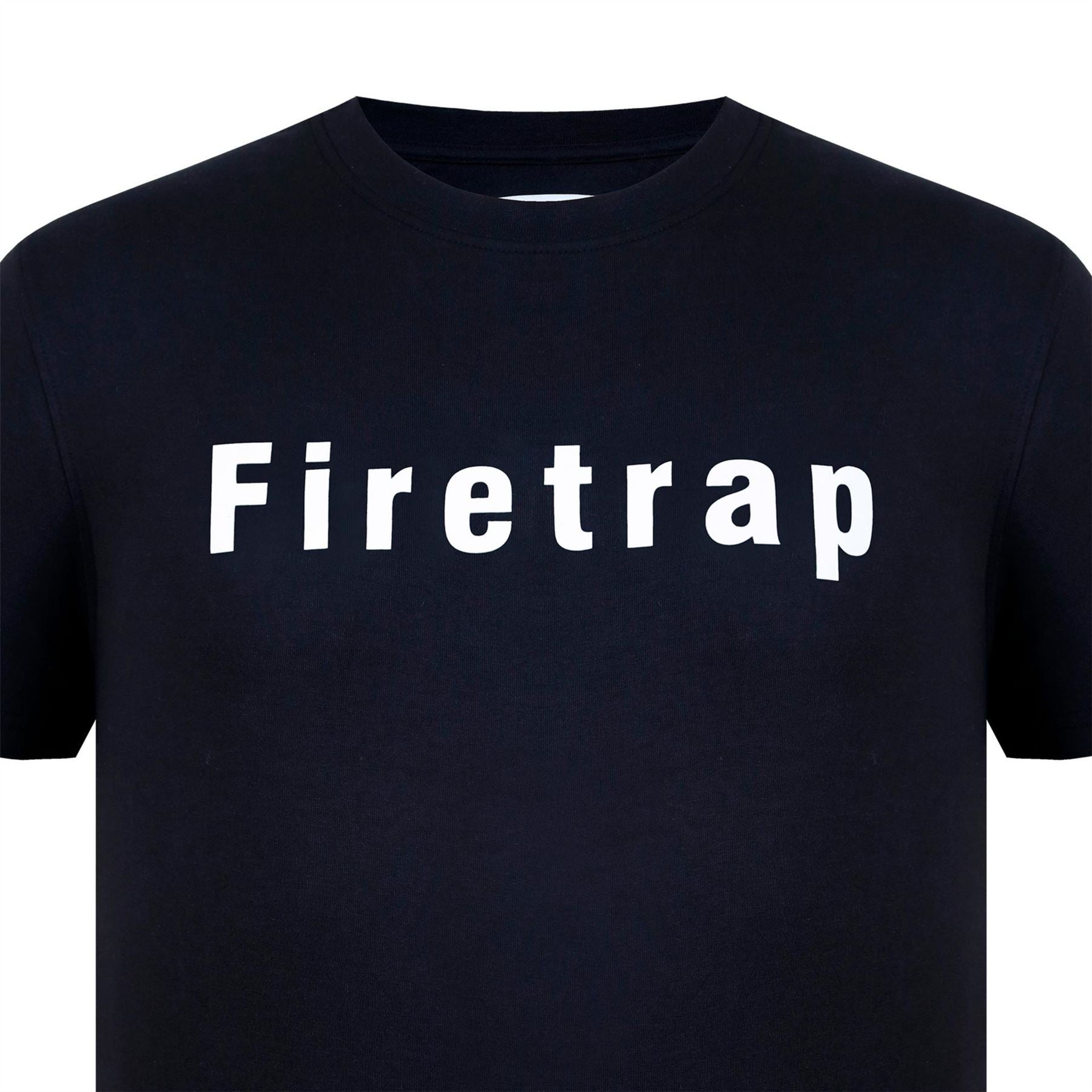 Firetrap Mens Large Logo T-Shirt