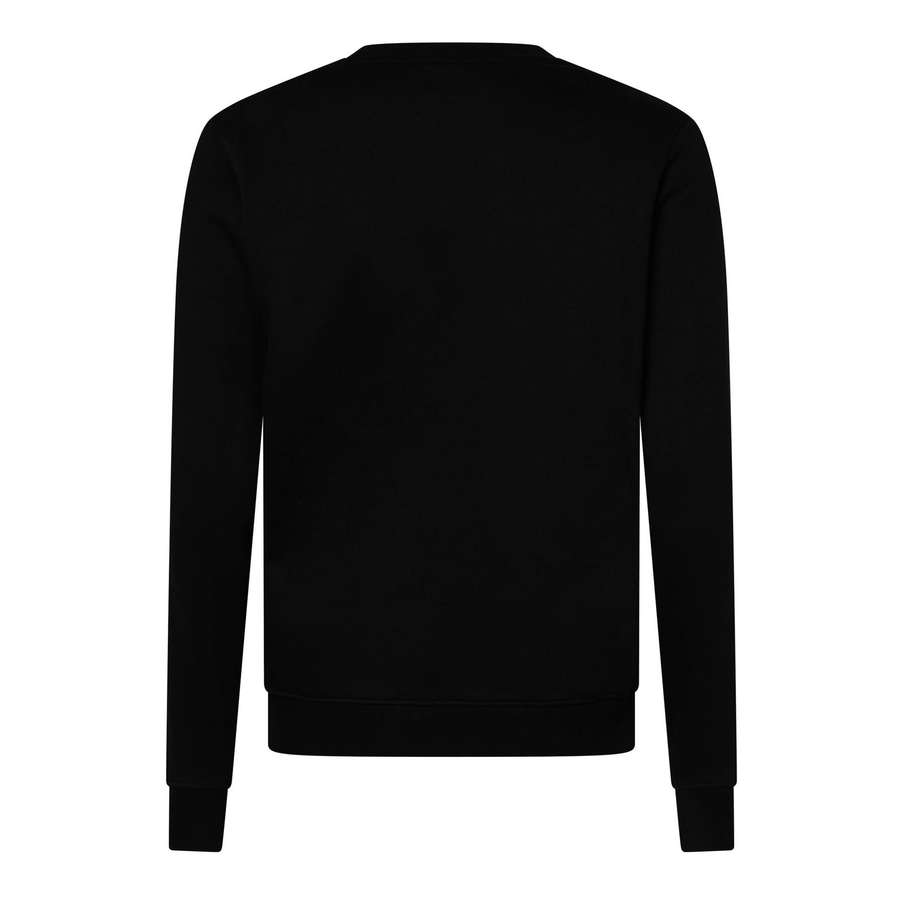 Fila Jude Logo Print Crew Neck Ribbed Collar Sweatshirt