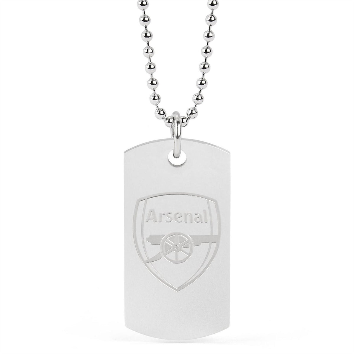 Team Officially Licensed Stainless Steel Dog Tag And Ball Chain