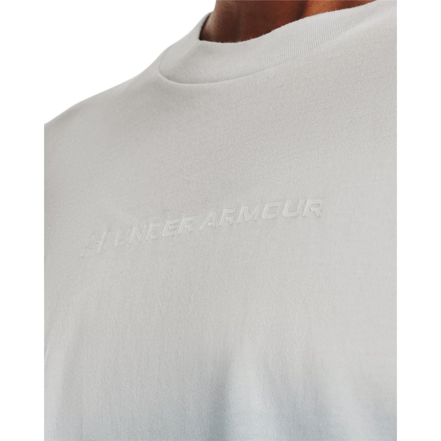 Under Armour Cropped Crew Neck Relaxed Fit T-Shirt