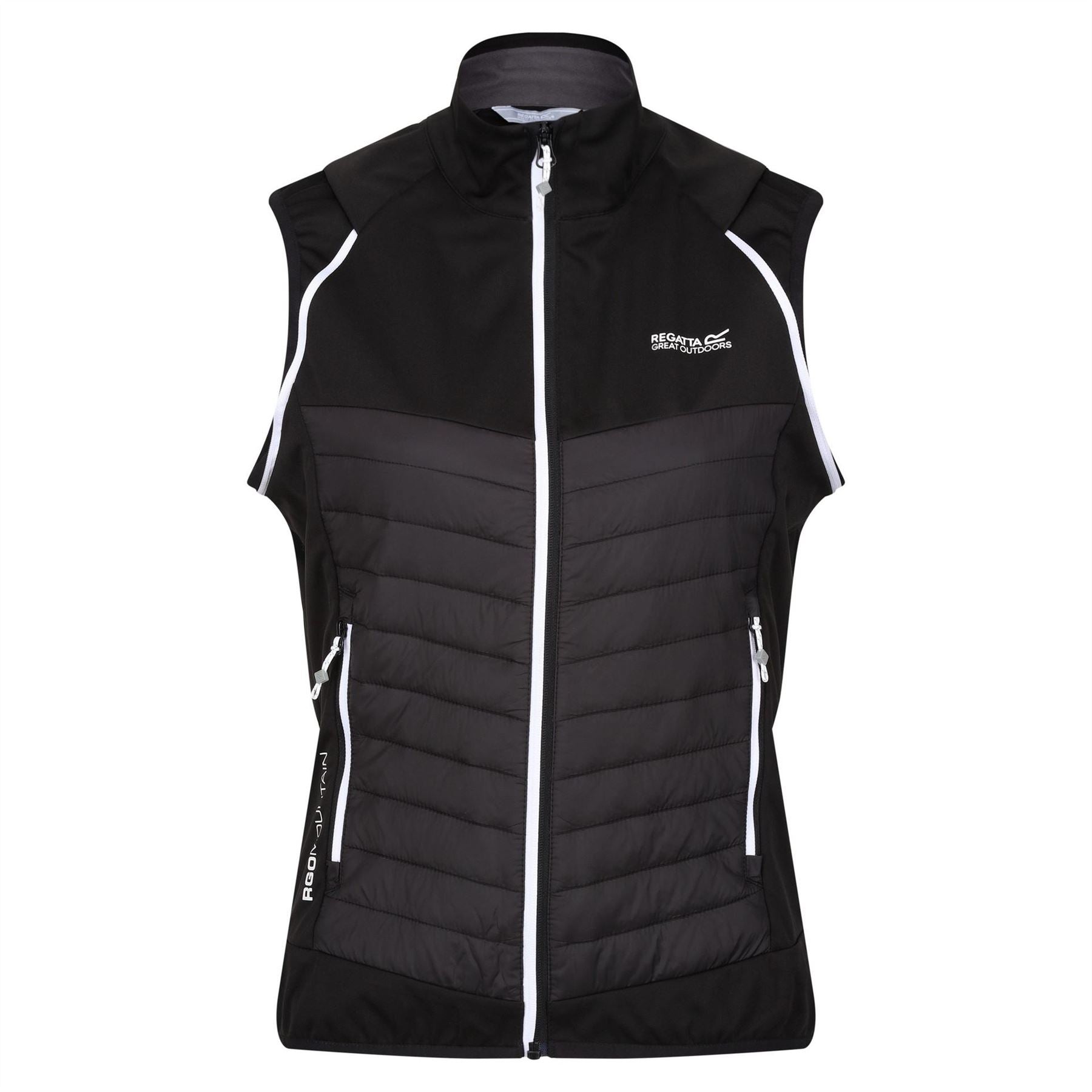 Regatta Steren Color Block Zipped Pocket Softshell Hybrid Jacket