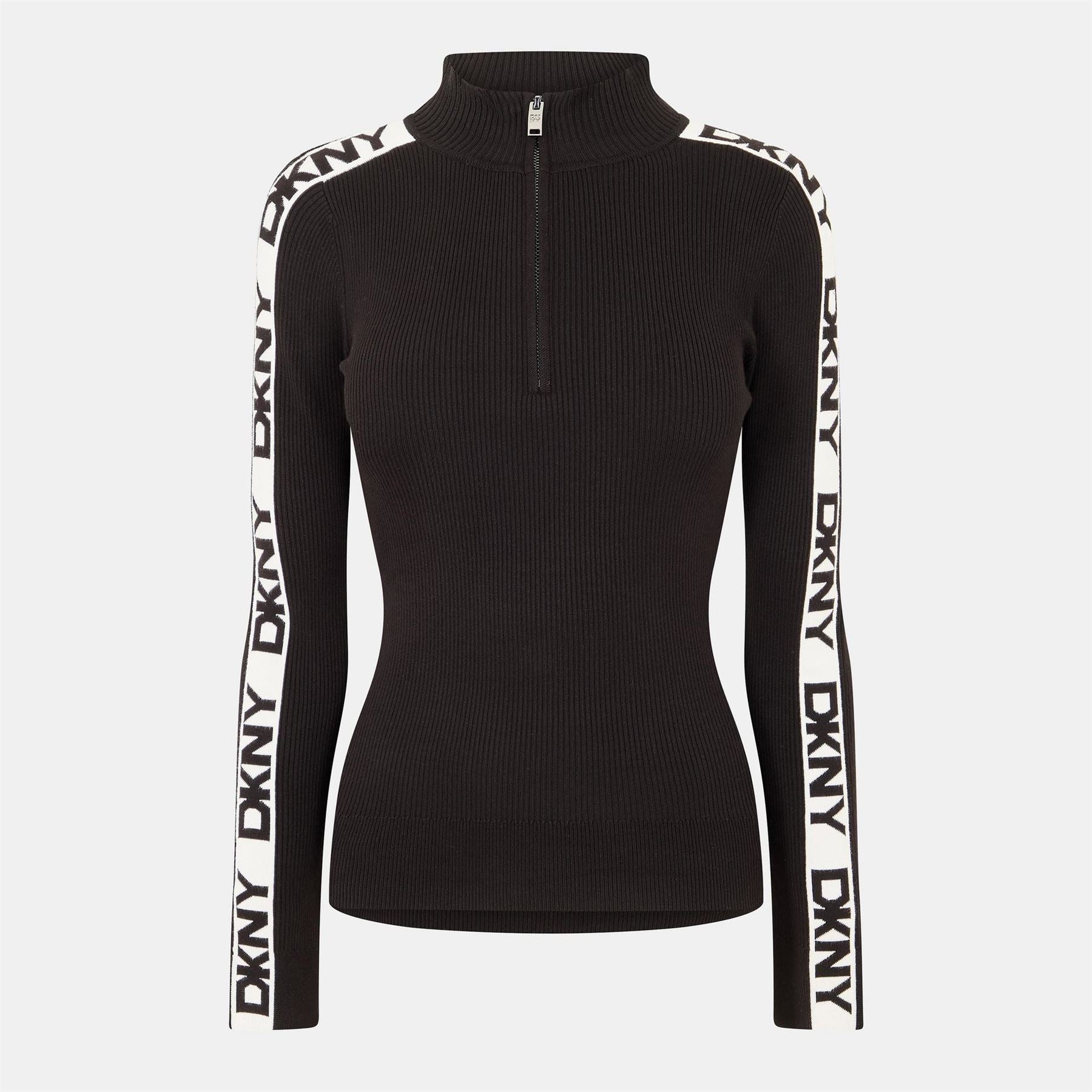 DKNY Tape Knitted Top