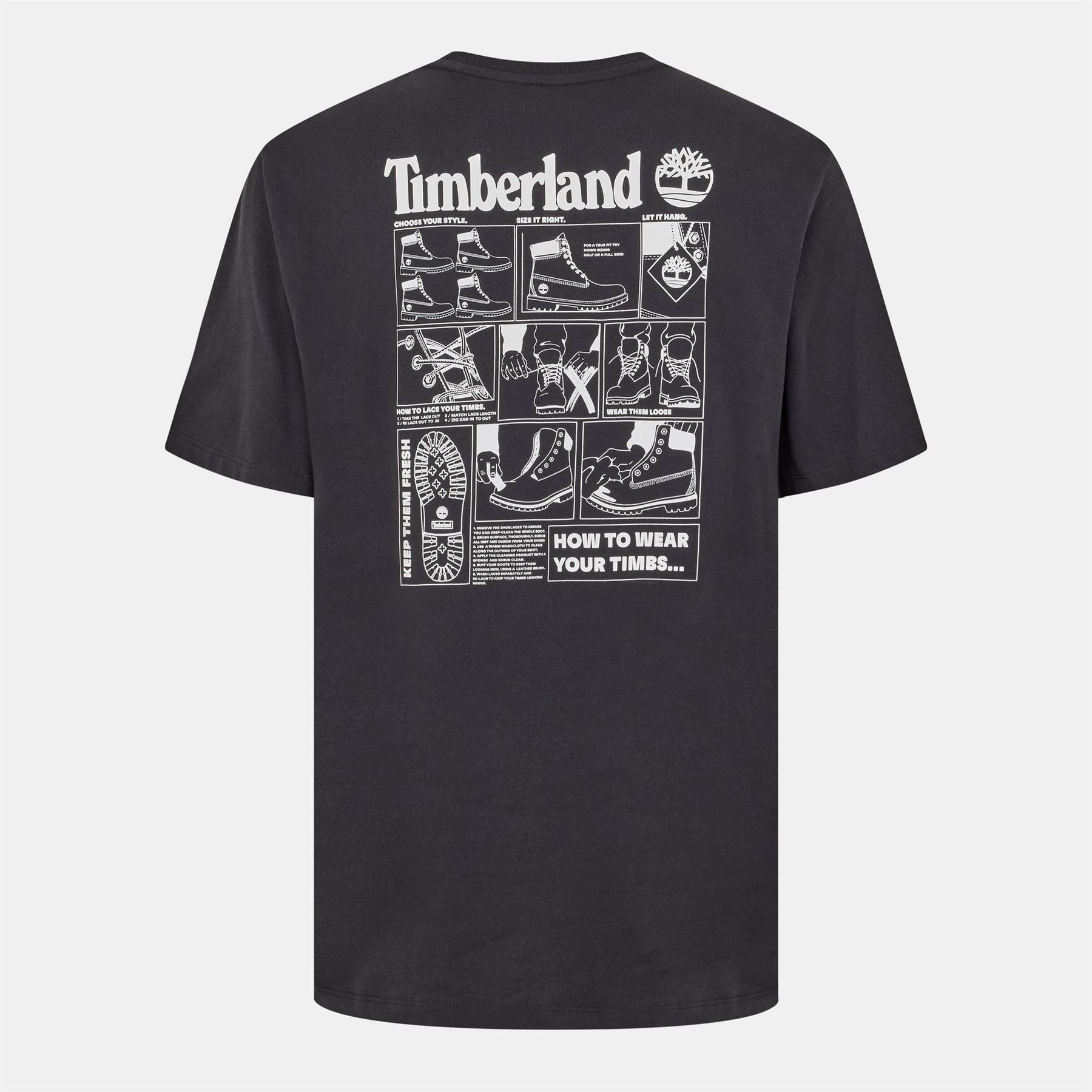 Timberland Logo Regular Fit Crew Neck T-Shirt