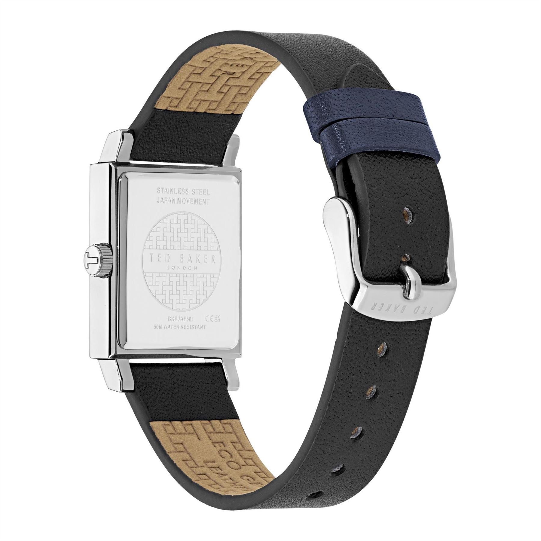 Ted Baker Jaareth Sn62 Leather Single Wrap Strap Dress Analogue Watch