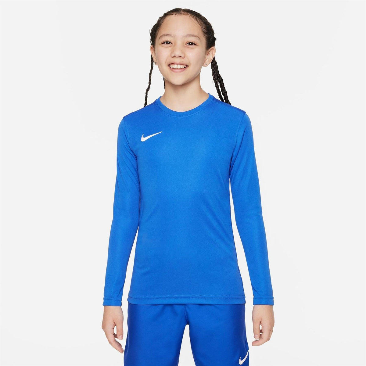 Nike Jersey Crew Neck Long Sleeve Bold Logo T-Shirt